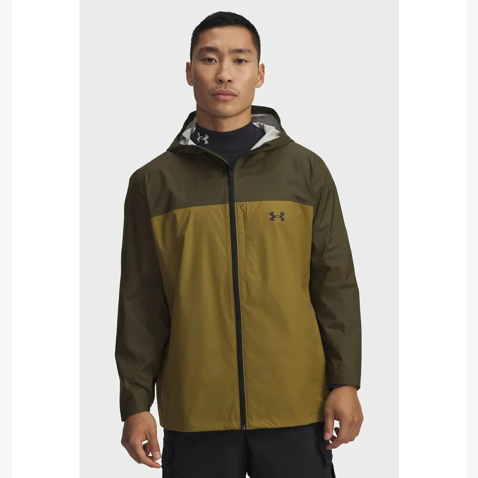 Куртка Under Armour Cloudstrike Colorblock Jkt Olive/Brown 1381880-308