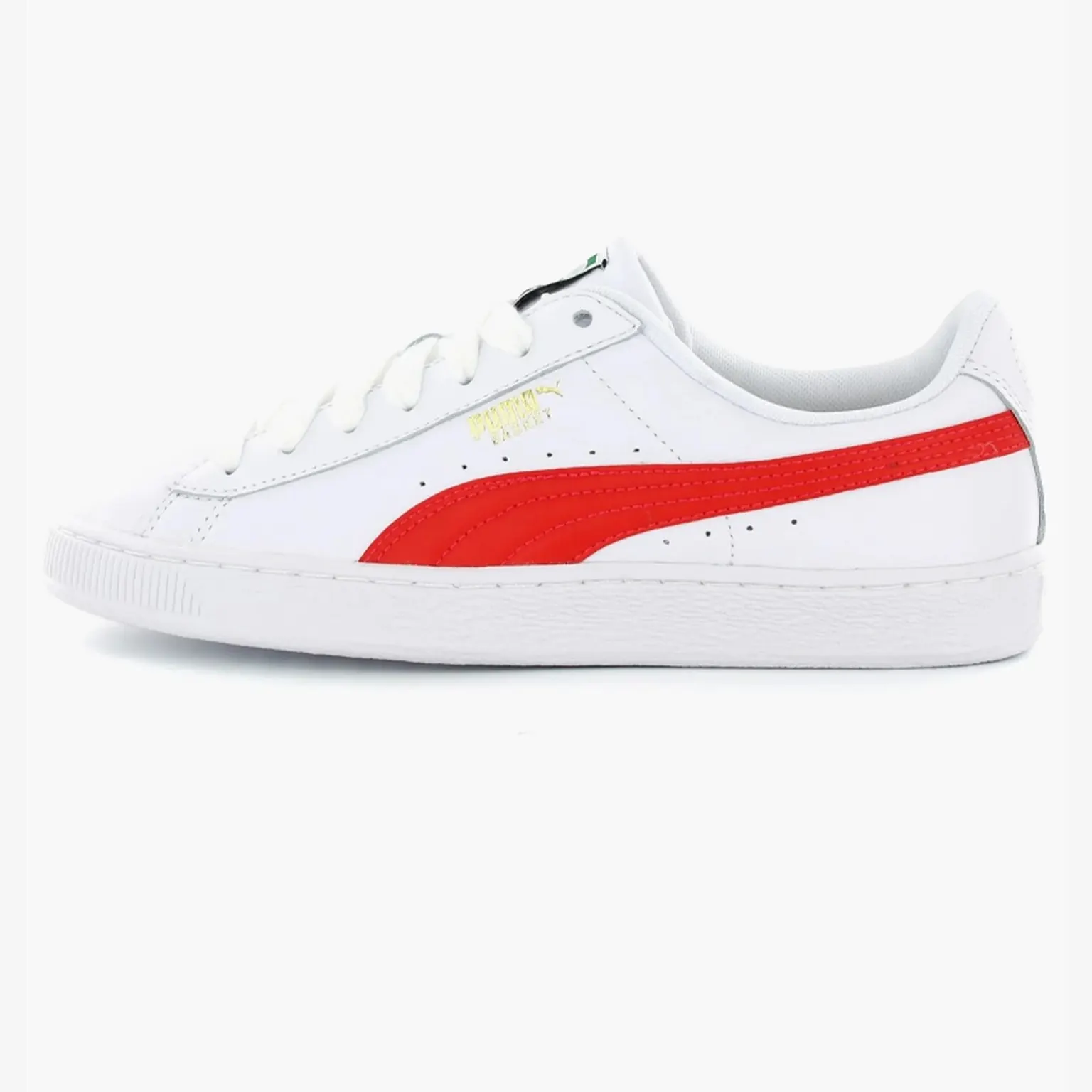Кросівки Чоловічі Puma Basket White/Red 35436724
