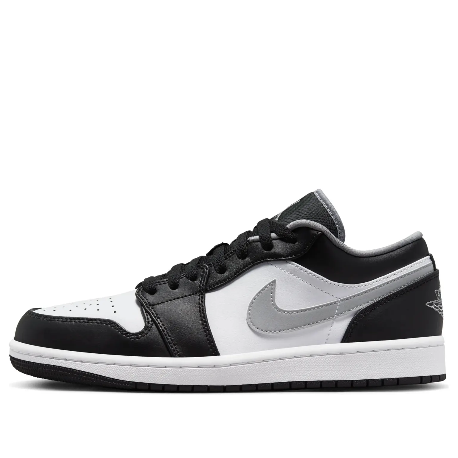 Кросівки Чоловічі Air Jordan 1 Low Black Medium Grey 553558-040