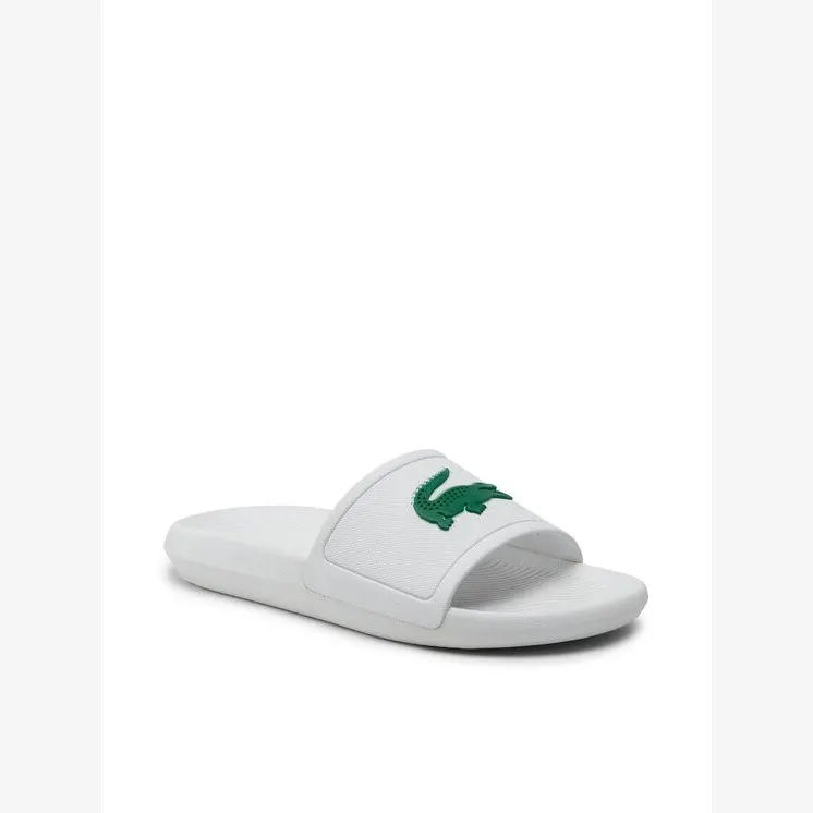 Шльопанці Чоловічі Lacoste Croco Slide 119 1 CMA White/Green 7-37CMA0018082