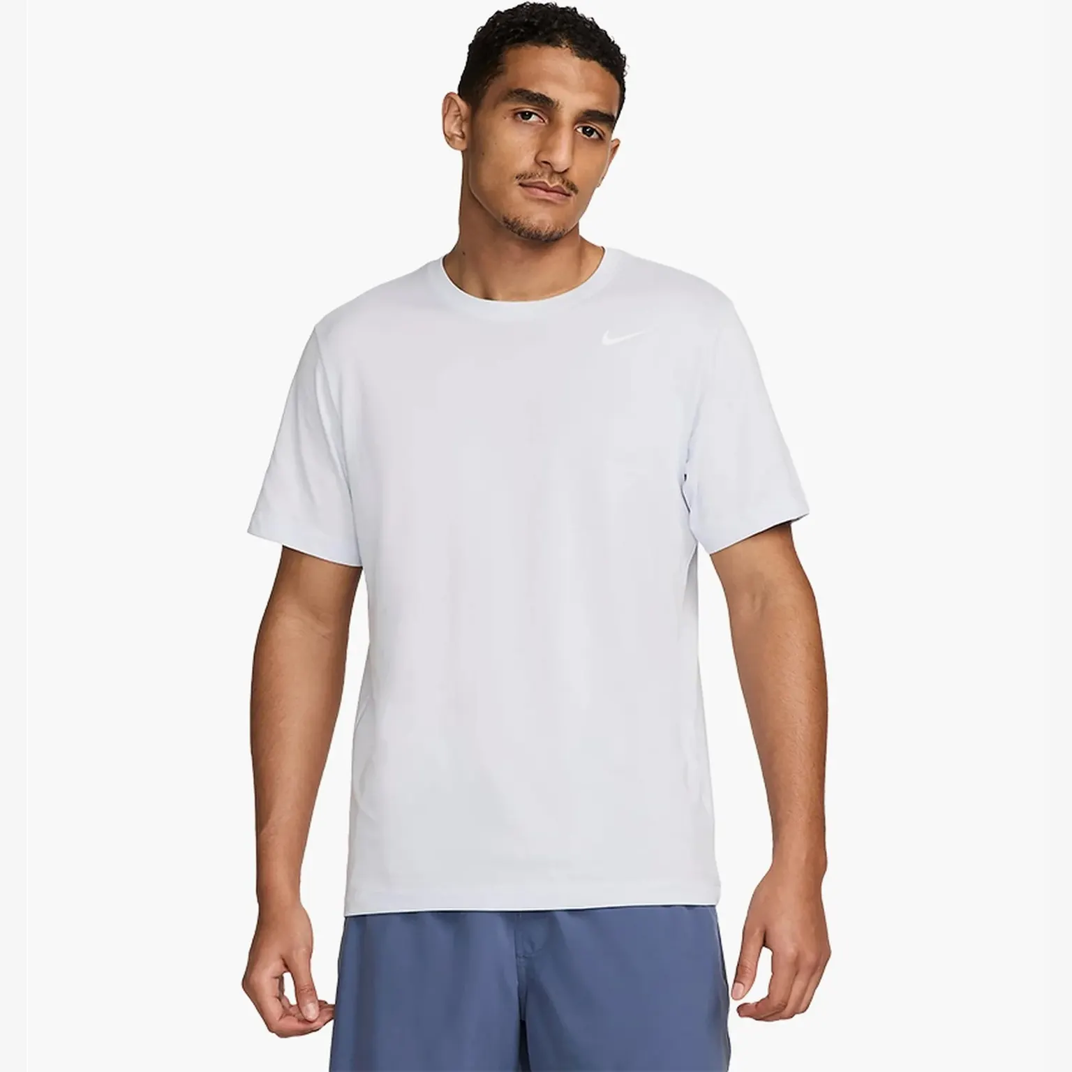 Футболка Чоловіча Nike Dri-Fit Fitness T-Shirt White AR6029-085