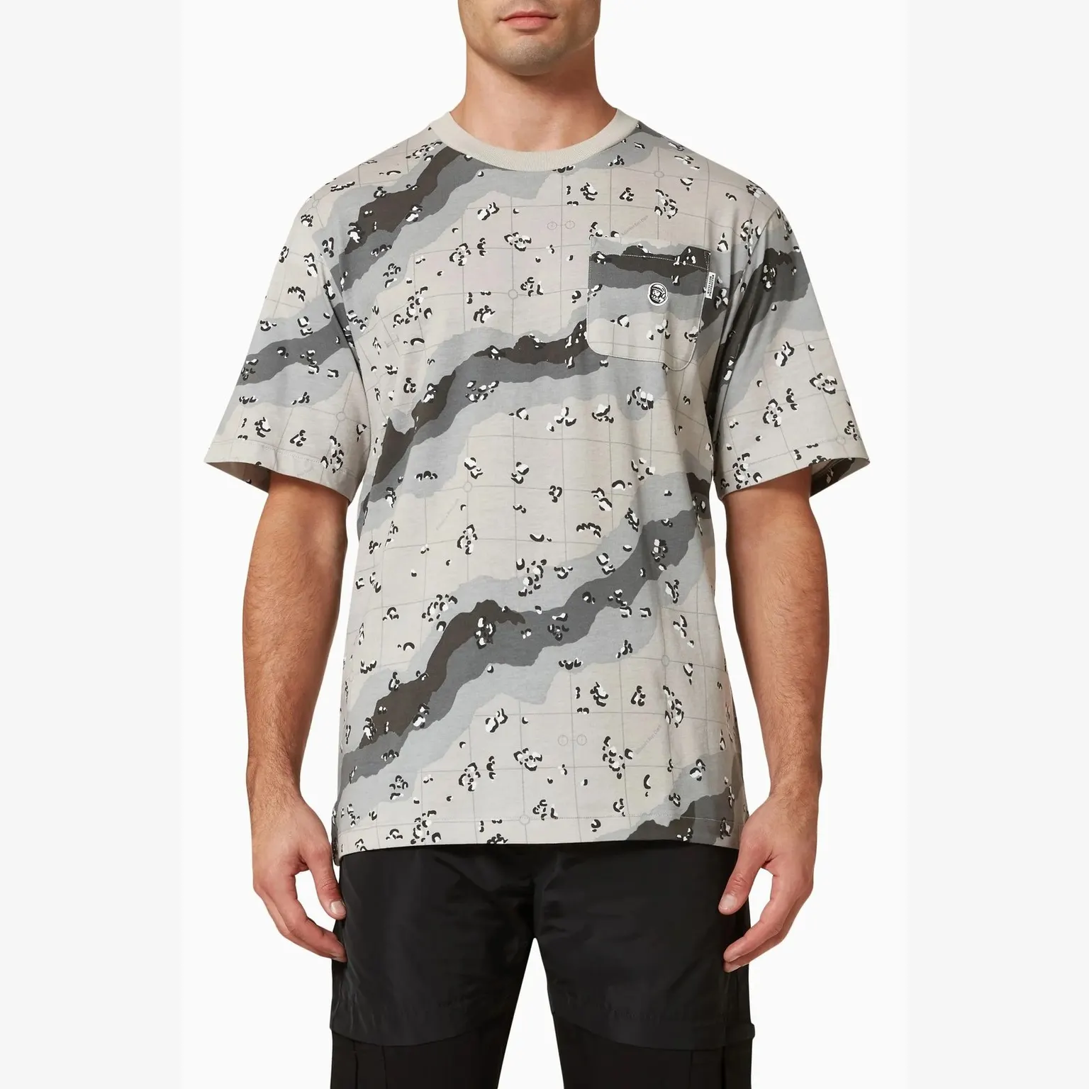 Футболка Чоловіча Billionaire Boys Club Camo Pocket B21436