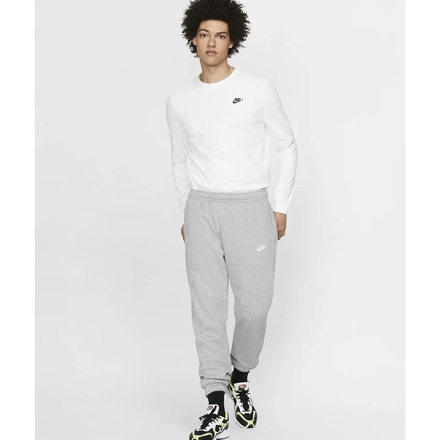 Штани чоловічі Nike Sportswear Club Fleece Grey BV2737-063