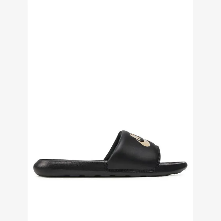 Шльопанці Чоловічі Nike Victori One Slide Black Metallic Gold CN9675-006