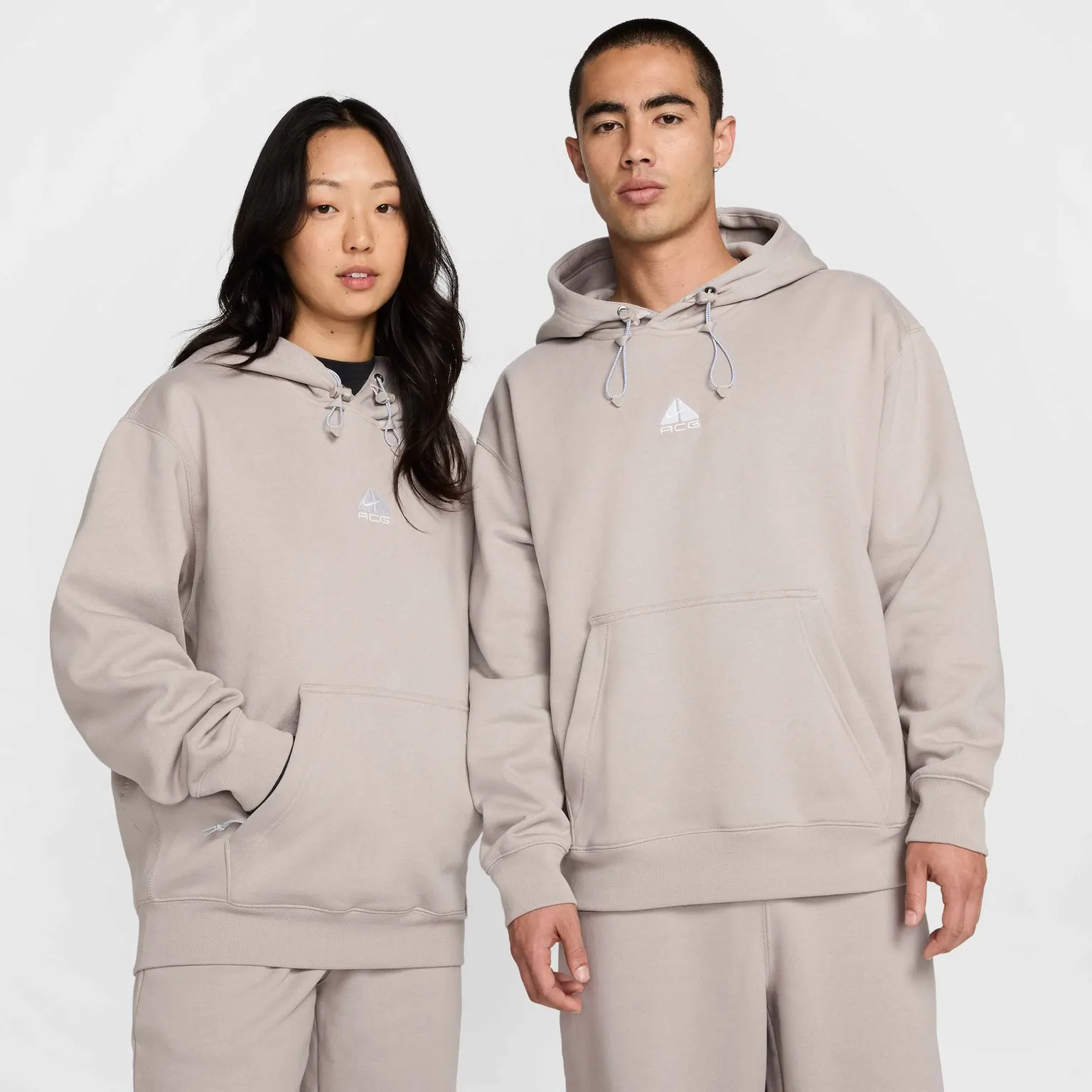 Худі Чоловіче Nike ACG Therma-FIT Fleece Pullover Hoodie College Grey DH3087-009