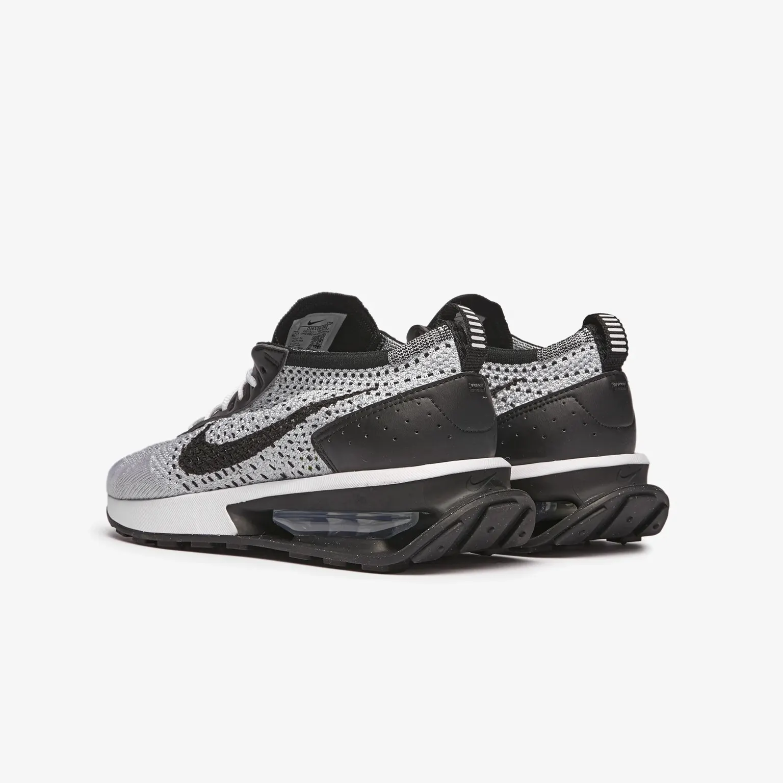 Кросівки Чоловічі Nike Air Max Flyknit Racer Pure Platinum/Black DJ6106-002