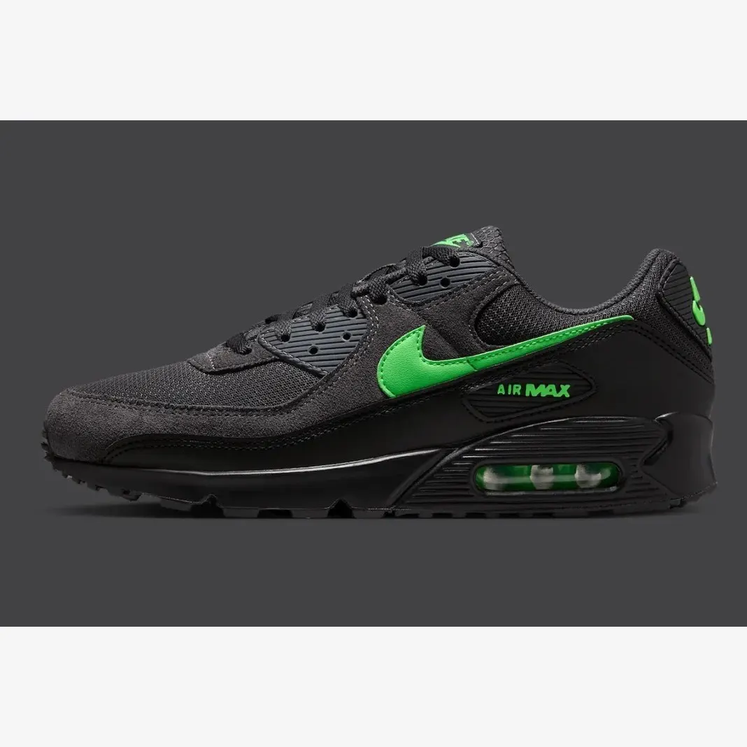 Кросівки Nike Air Max 90 Black/Green Strike DM0029-015