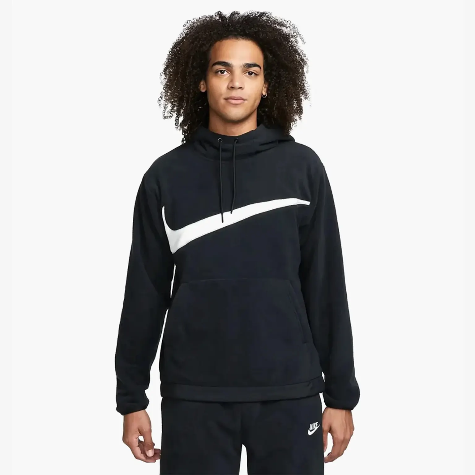 Худі Чоловіче Nike Club+ Fleece Winterized Pullover Hoodie Black Dq4896-010