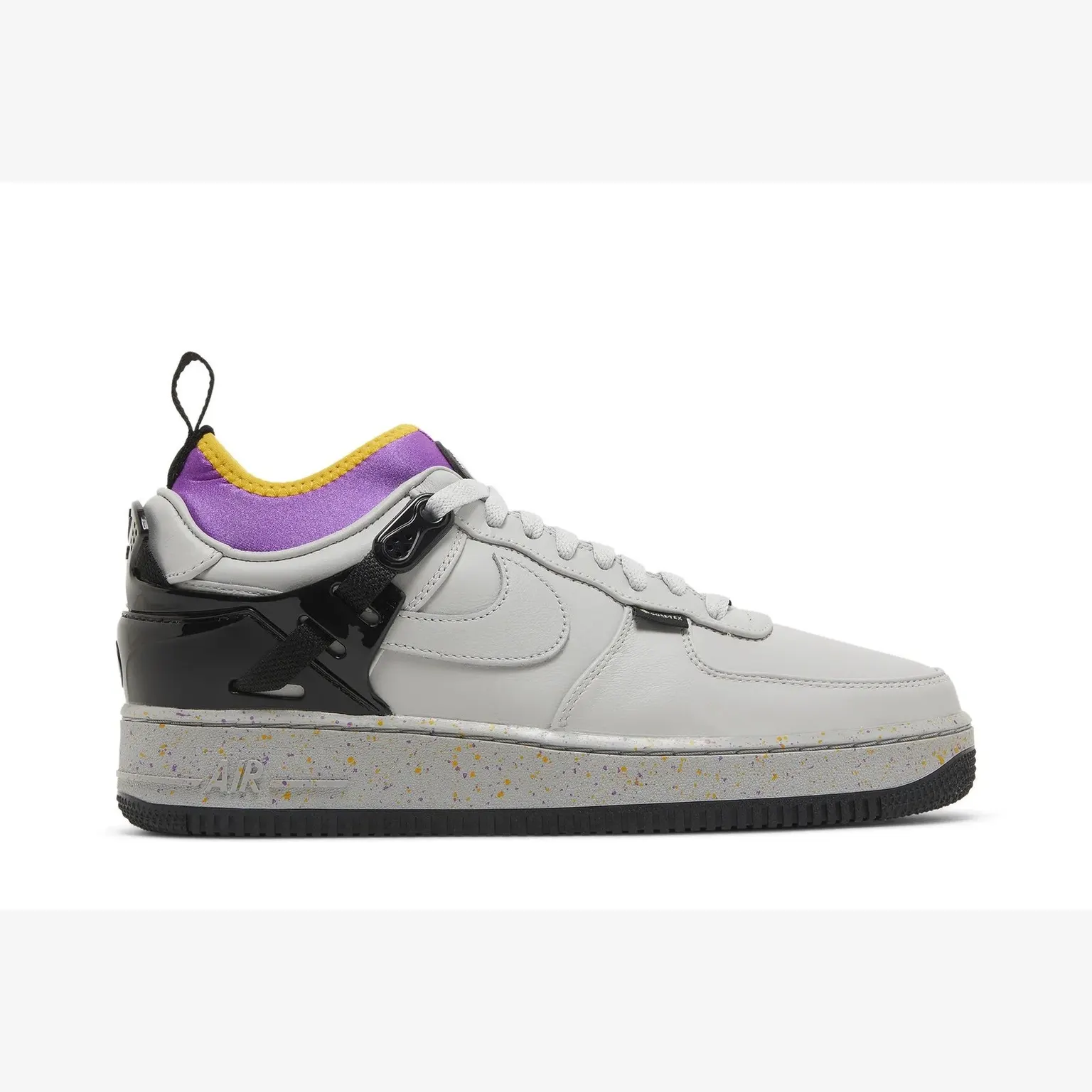 Кросівки Чоловічі Nike Air Force 1 Low SP Grey Fog/Black/University Gold DQ7558-001