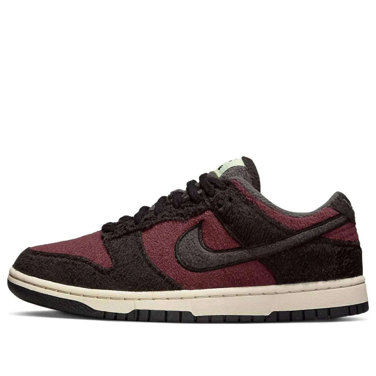 Кросівки Чоловічі Nike Dunk Low SE Fleece Burgundy Crush DQ7579-600
