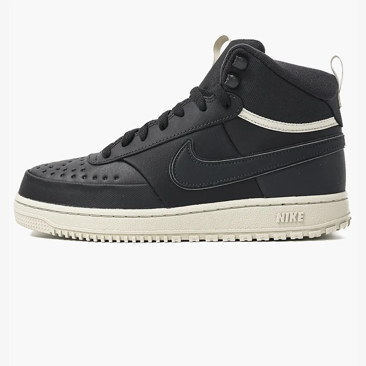 Кросівки Чоловічі Nike Court Vision Mid Winter Dark Smoke Grey Light Bone DR7882-003