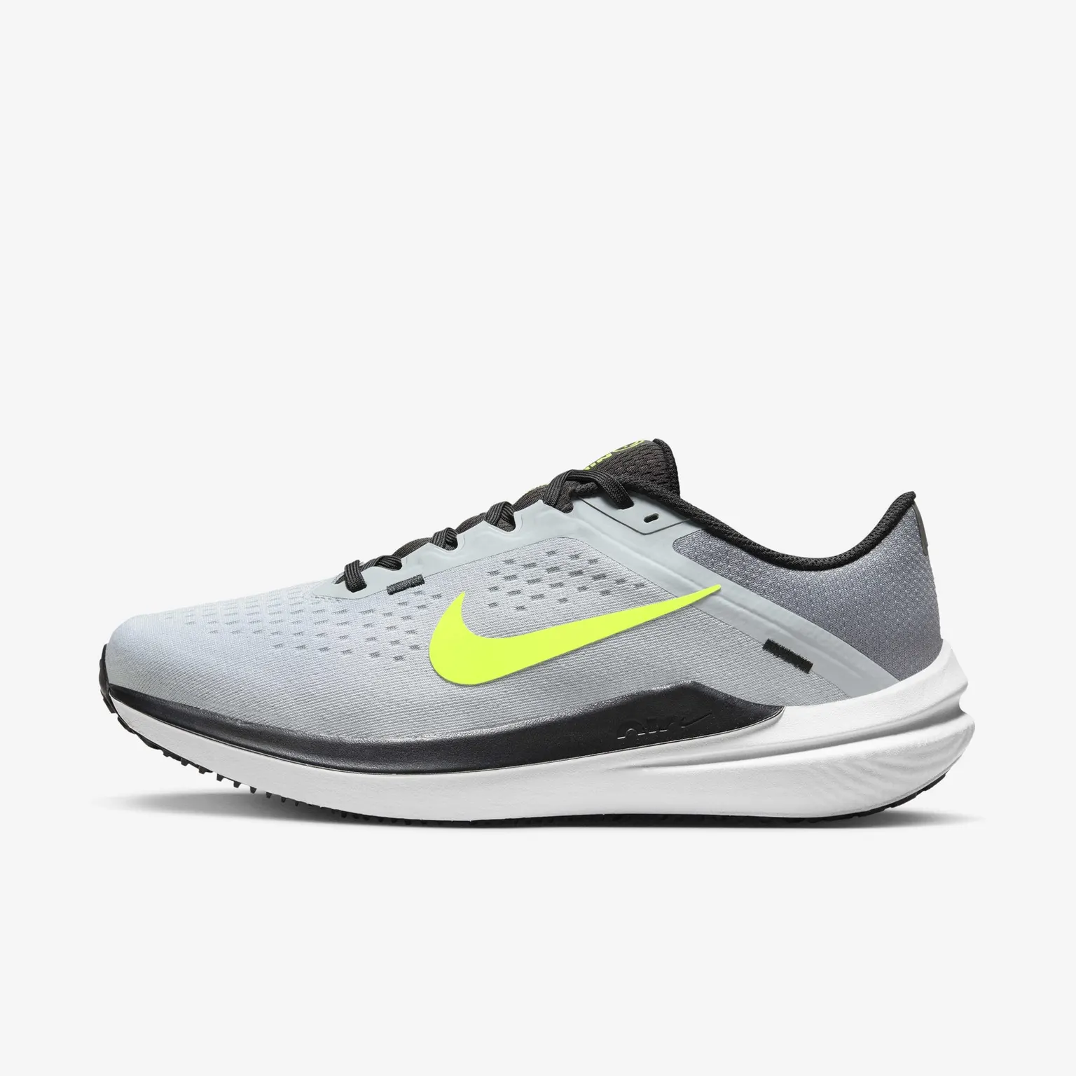 Кросівки Nike Air Zoom Winflo 10 Wolf Grey/Smoke Grey/Black/Volt DV4022-007