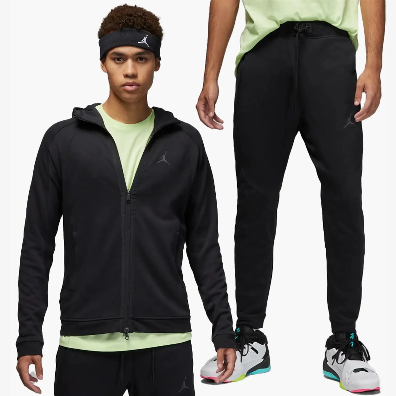 Спортивний костюм Чоловічий Air Jordan Sport Dri-Fit Black DV9783-010&DV9785-010
