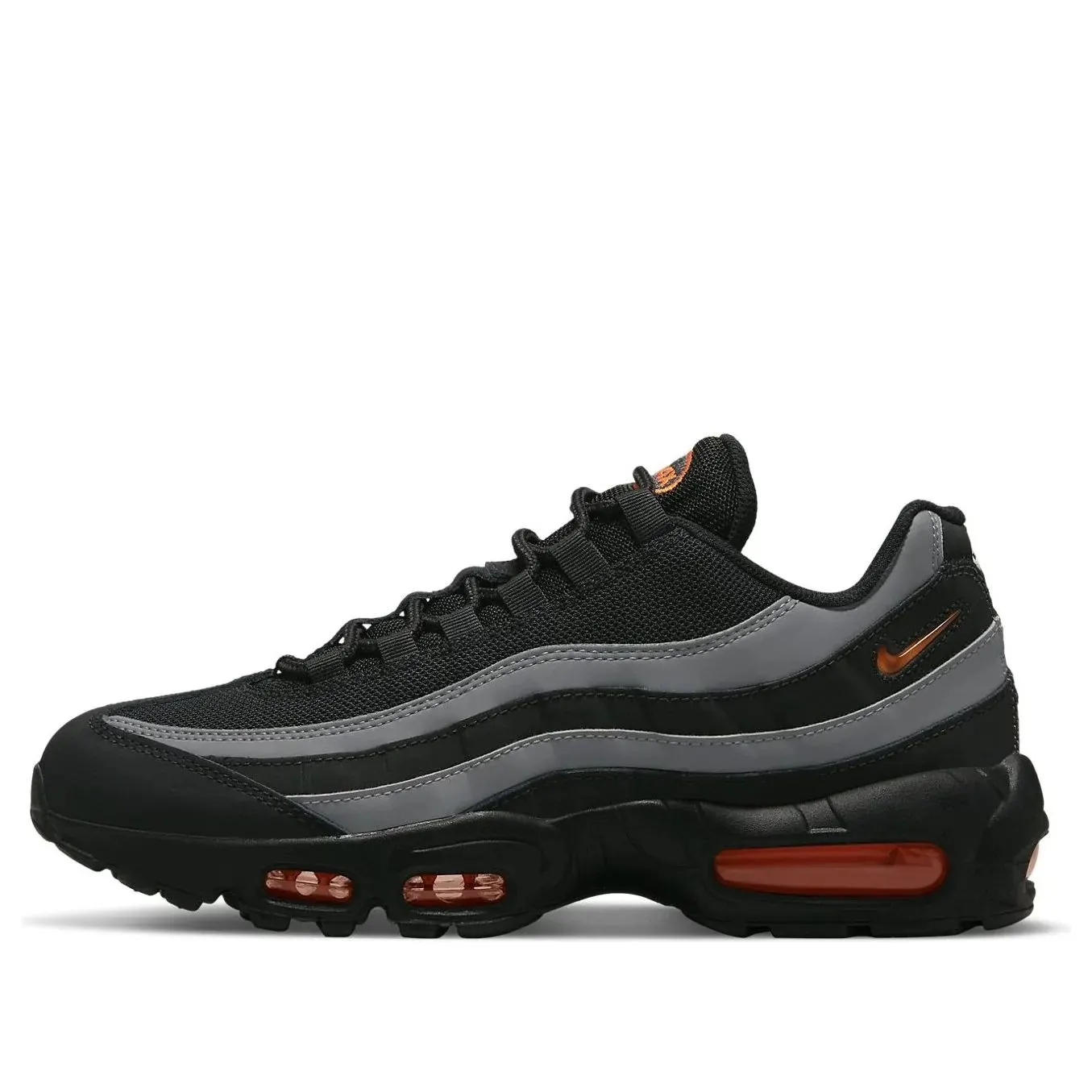 Кросівки Nike Air Max 95 Black Grey Safety Orange DX2657-001