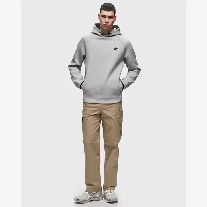 Худи Мужское Nike Sportswear Tech Fleece Pullover Hoodie Grey FB8016-063