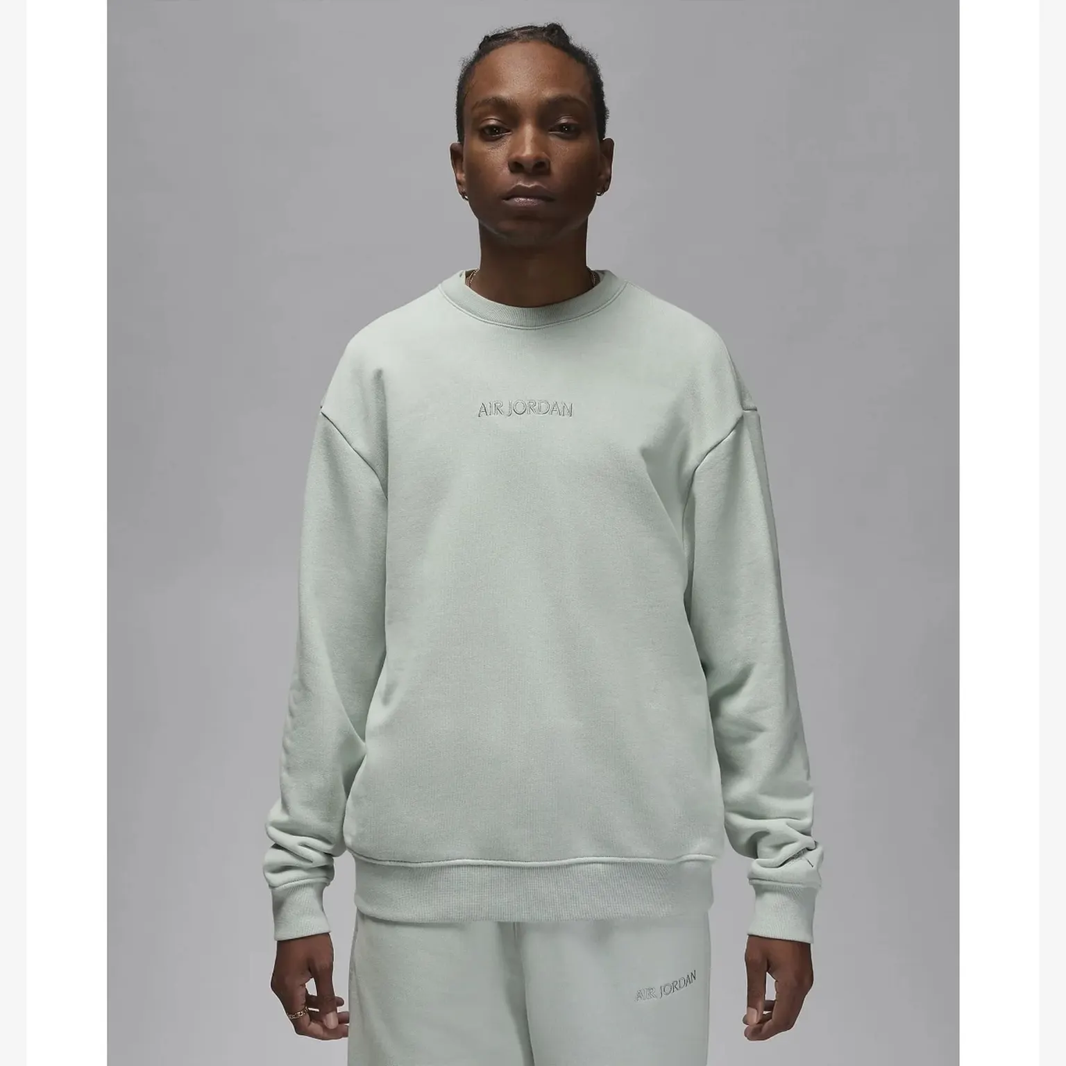 Світшот Чоловічий Jordan Wordmark Mint FJ7788-034