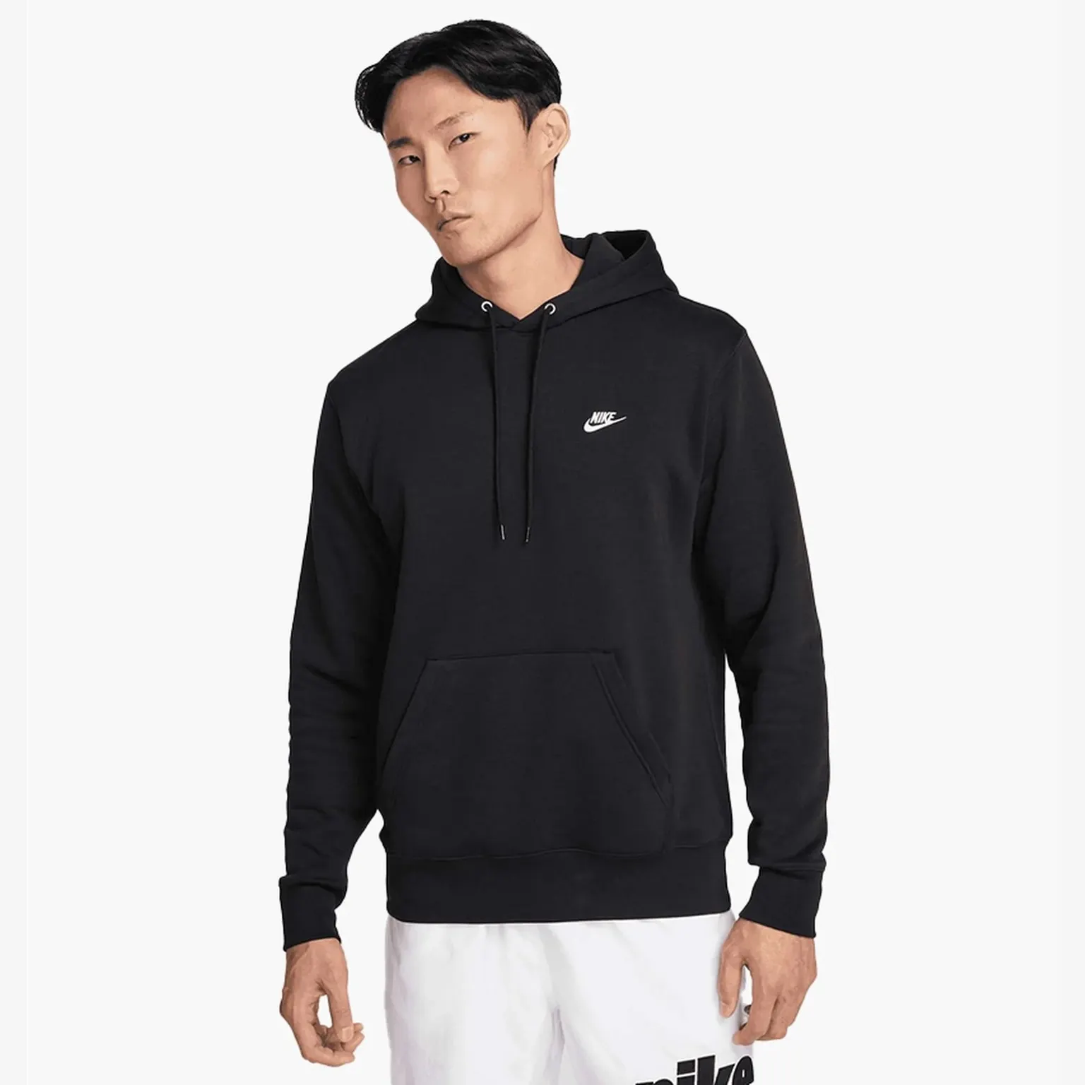 Худі Чоловіче Nike Club Pullover Hoodie Black FN3859-010