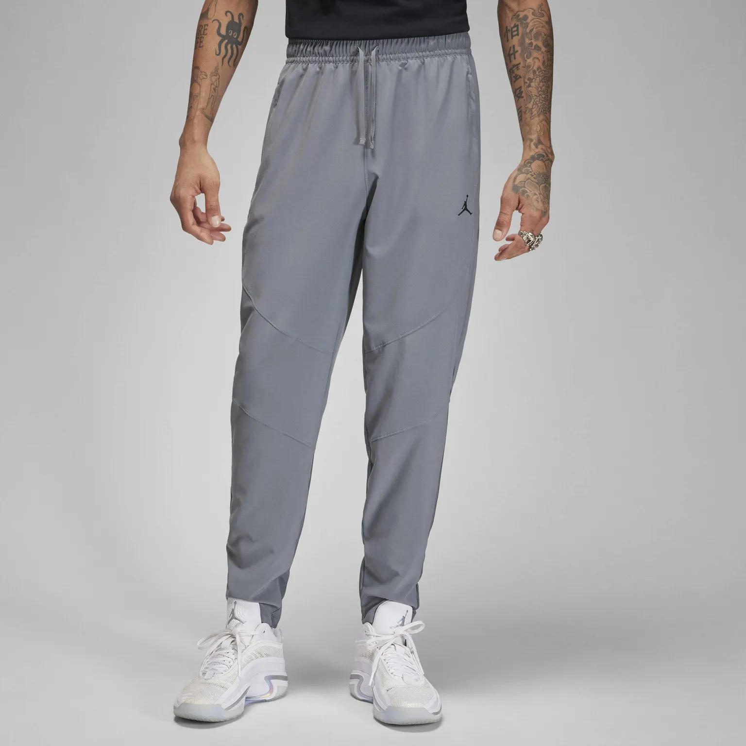 Штани Чоловічі Jordan Sport Dri-FIT Woven Smoke Grey/Black FN5840-084