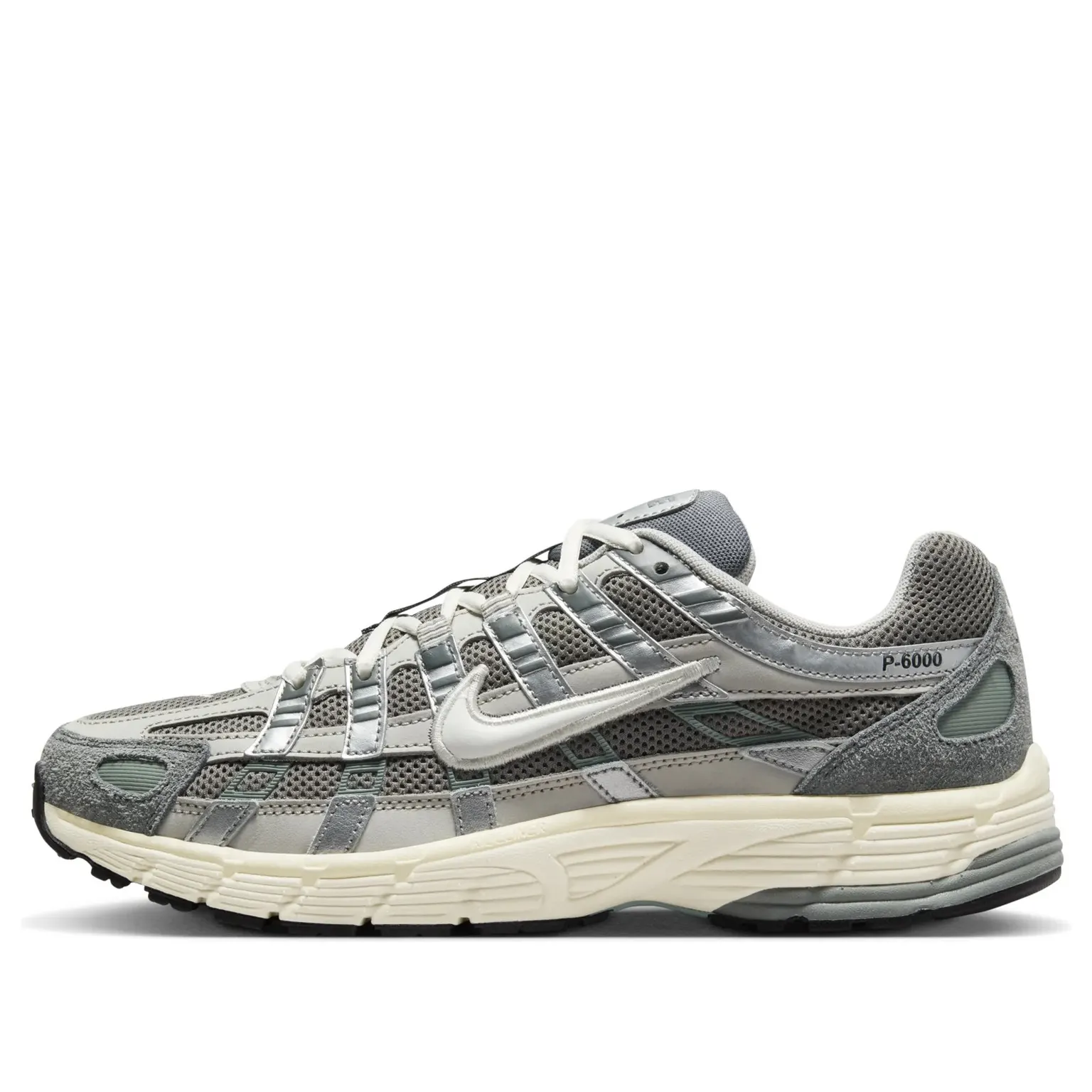 Кросівки Nike P-6000 Flat Pewter/Light Iron Ore/Metallic Silver/White FN7509-029