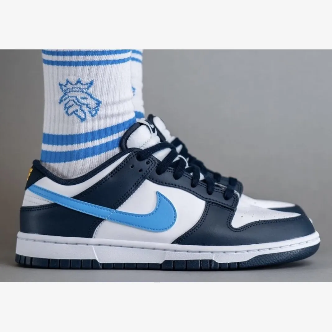 Кросівки Чоловічі Nike Dunk Low Midnight Navy University Blue FN7800-400