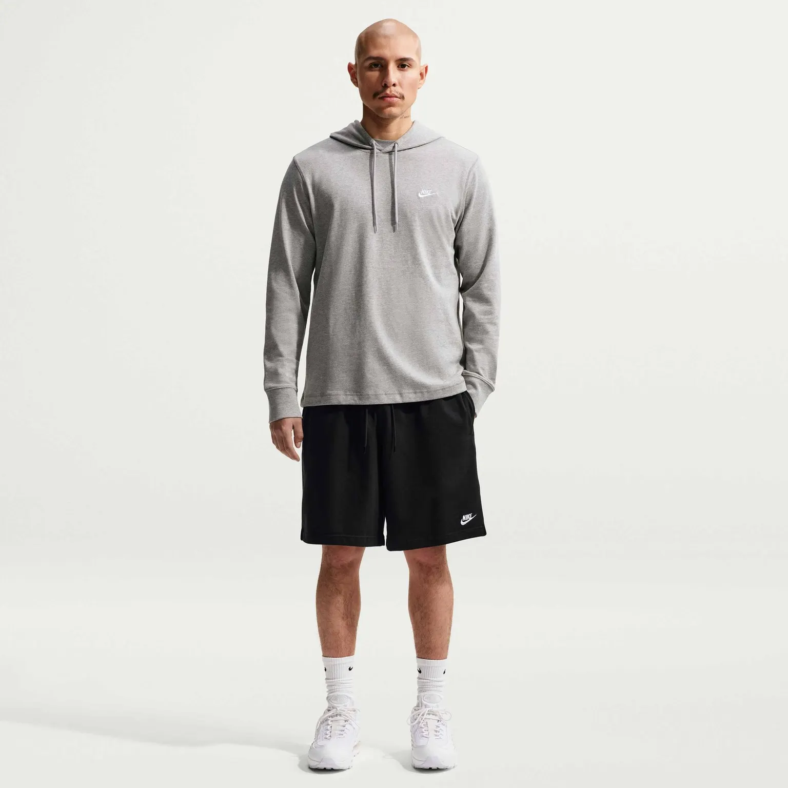 Шорти Чоловічі Nike Club Knit Shorts Black/White FQ4359-010