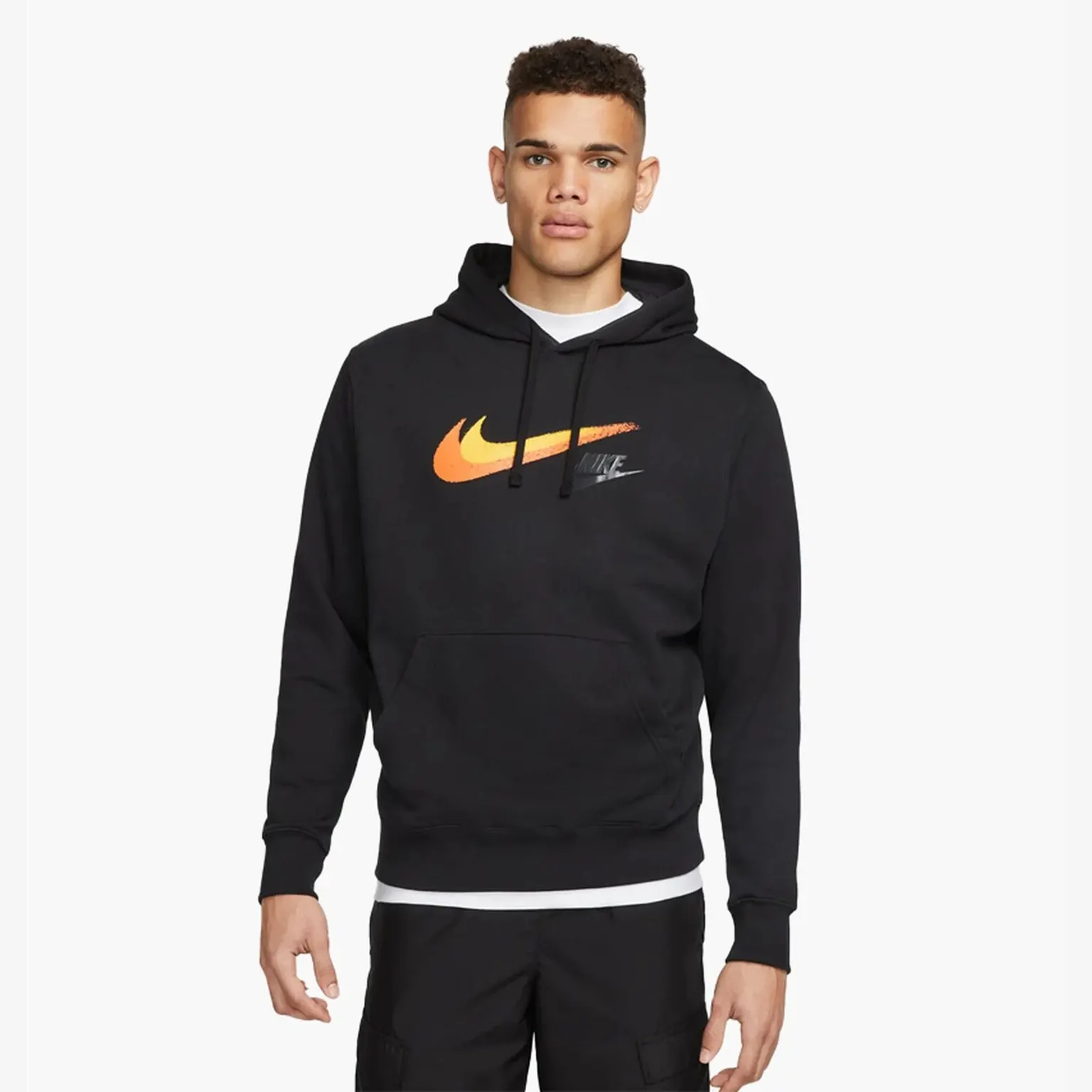 Худі Чоловіче Nike Sportswear Hoodie Black FQ7163-010