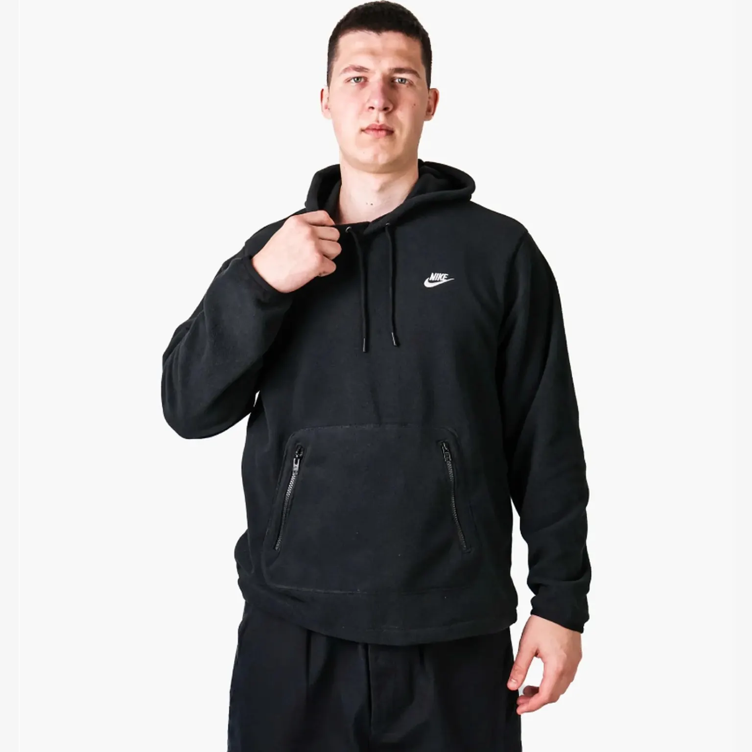 Худі Чоловіче Nike Club Winterized Hoodie Black FZ0660-010