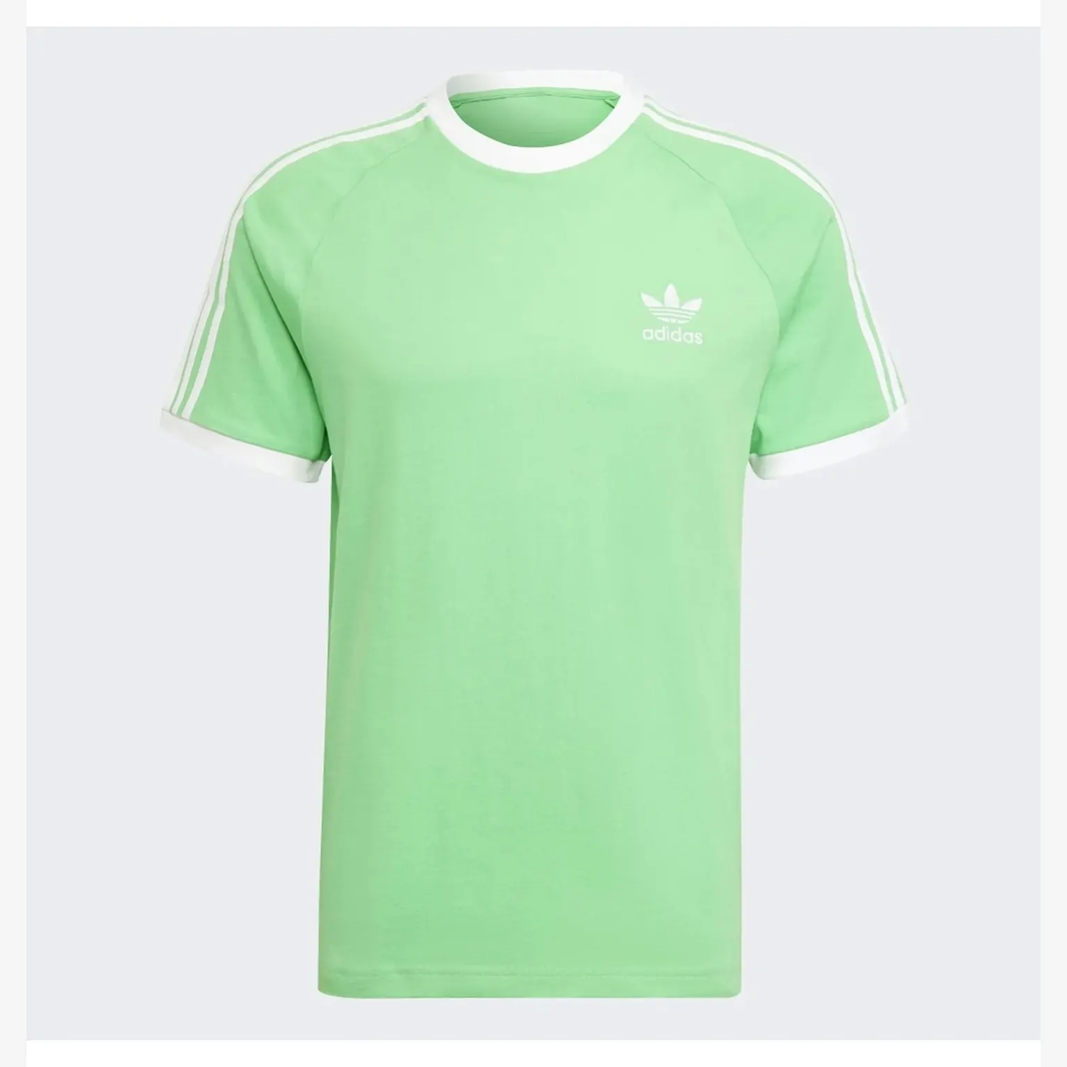 Футболка adidas T-Shirt 3-Stripes Tee Green h37758