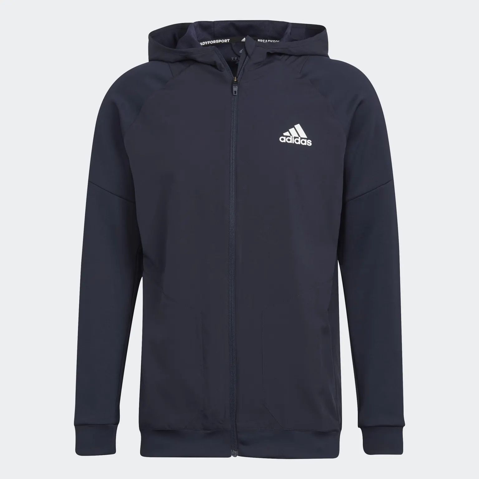 Худі Чоловіче Adidas Training Full-Zip Hoodie Legend Ink HC4252