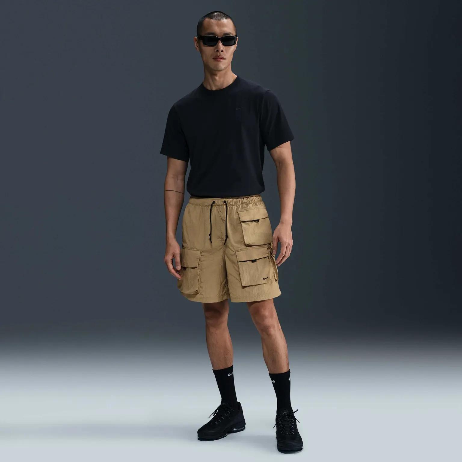 Шорти Чоловічі Nike Tech Cargo Shorts Brown HJ0677-297