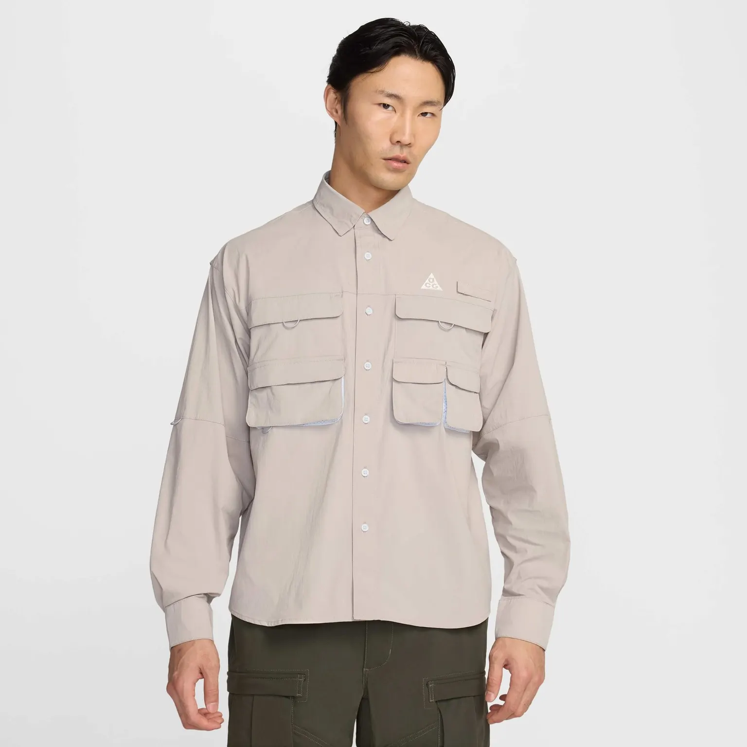 Лонгслів Чоловічий Nike Orb Weaver Dri-Fit Grey HJ2465-009