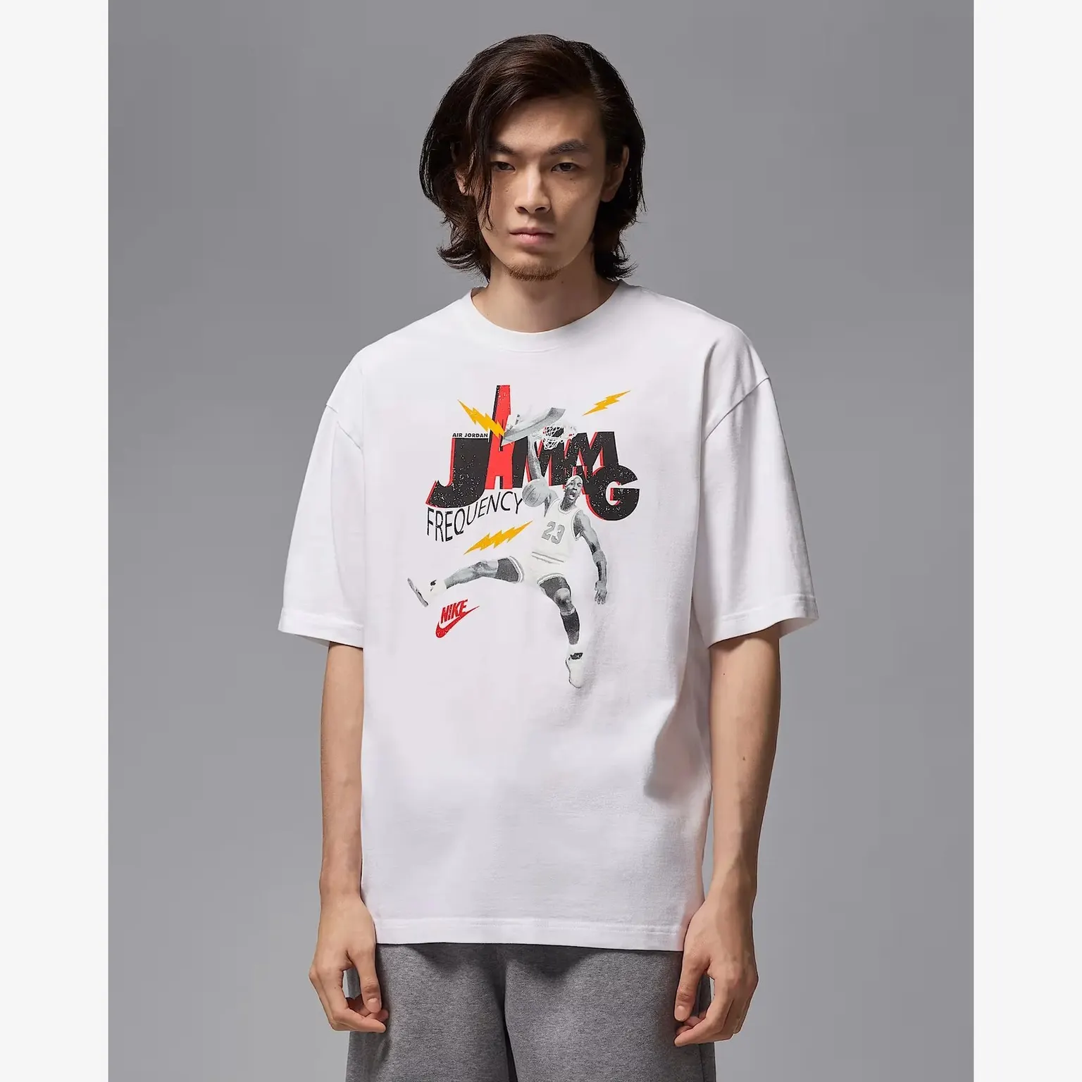 Футболка Чоловіча Air Jordan Brand Jam 85 SS Crew HJ2929-100