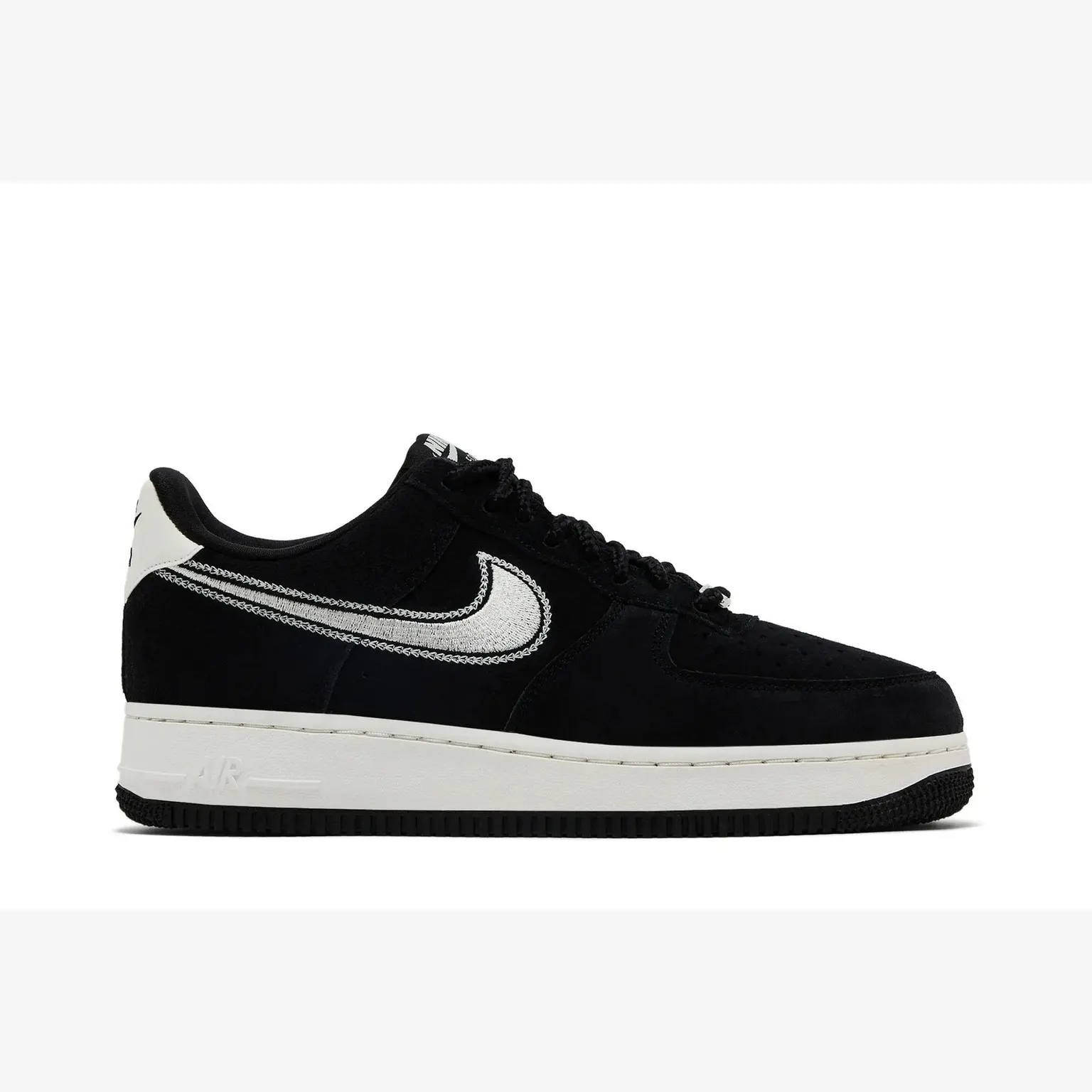 Кросівки Чоловічі Nike Air Force 1 Low '07 LV8 Black/Sail HJ4465-001
