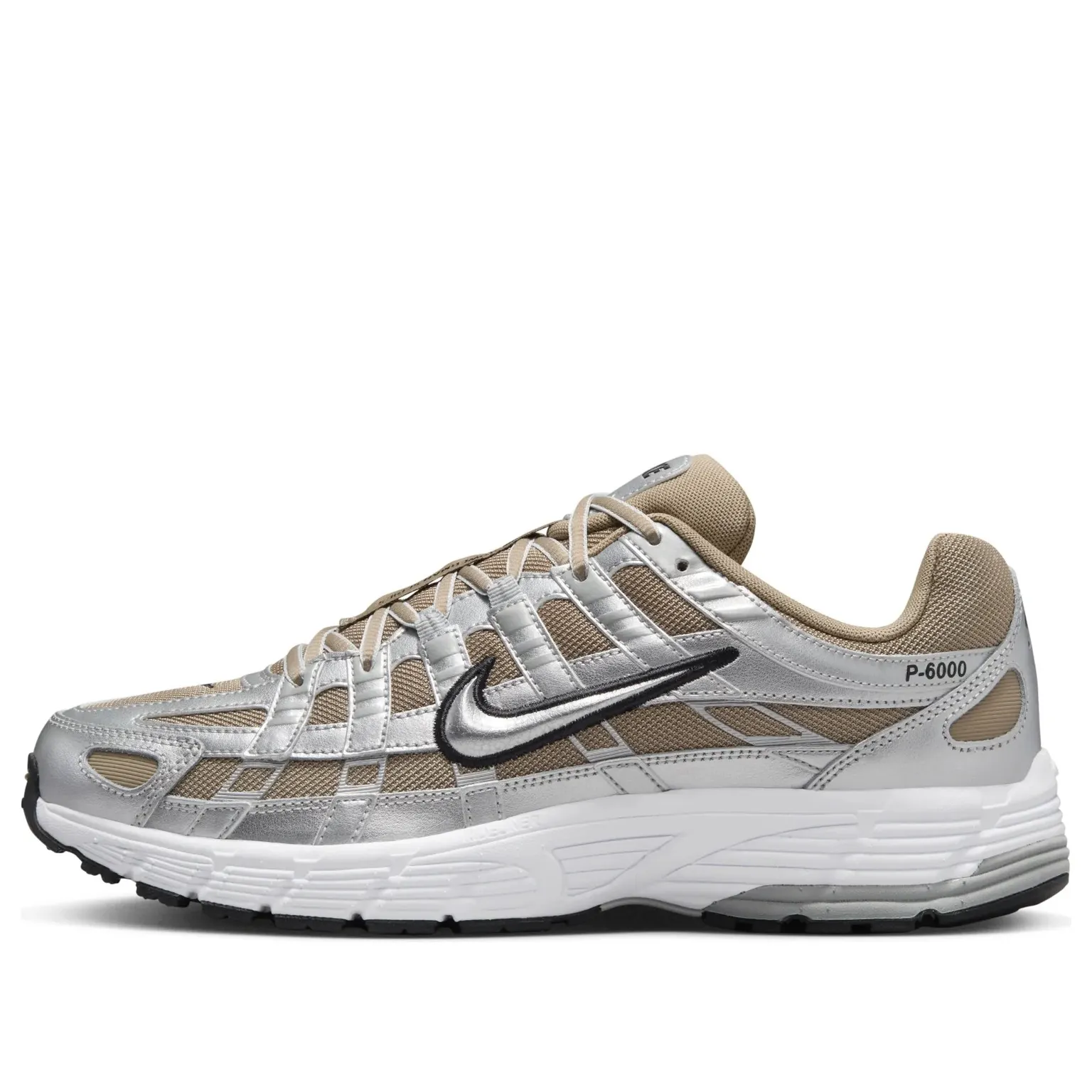 Кросівки Nike P-6000 Khaki Metallic Silver HQ3030-200