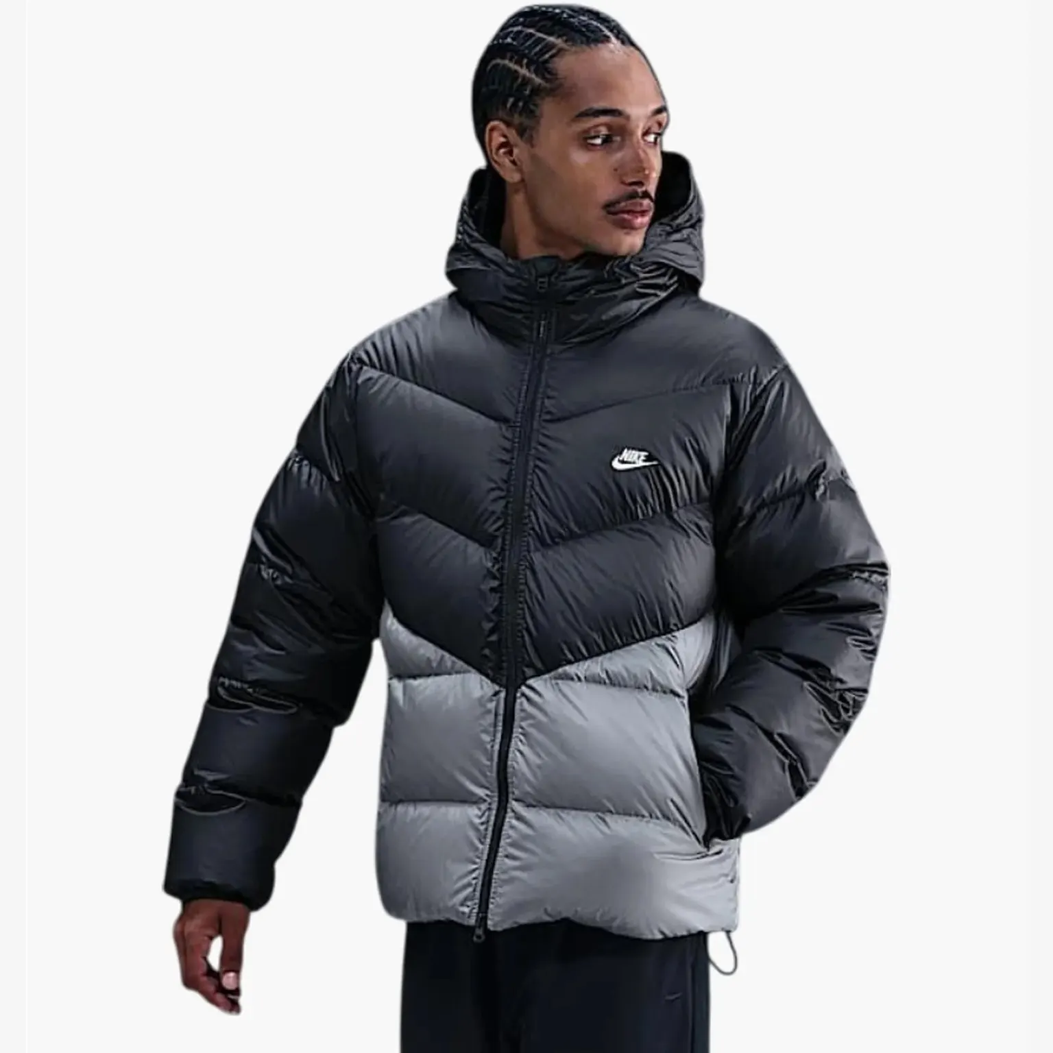 Куртка Чоловіча Nike Windrunner Statement Down Jacket Grey HQ7790-061
