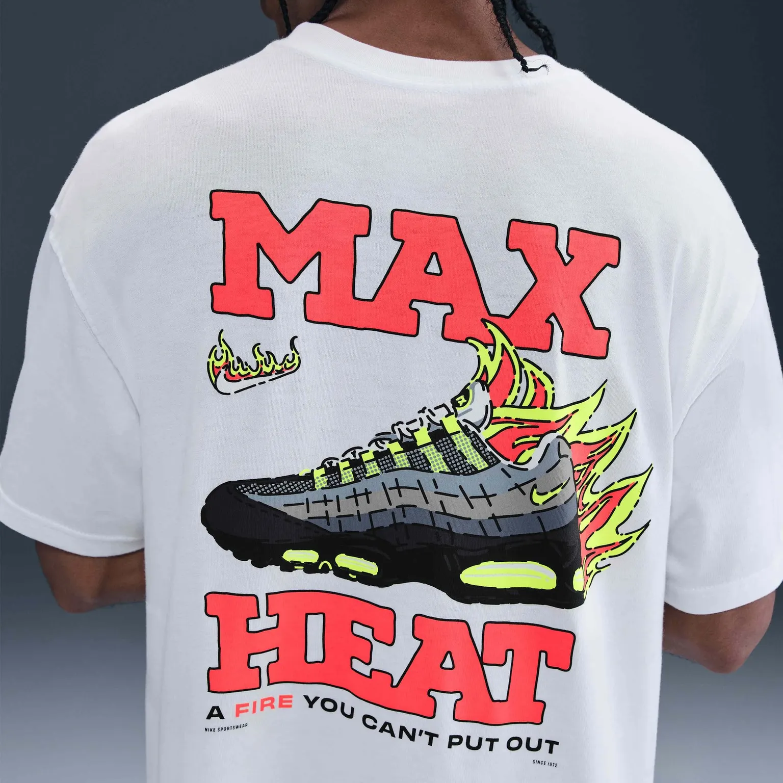 Nike Tee White Heat 95 AIR