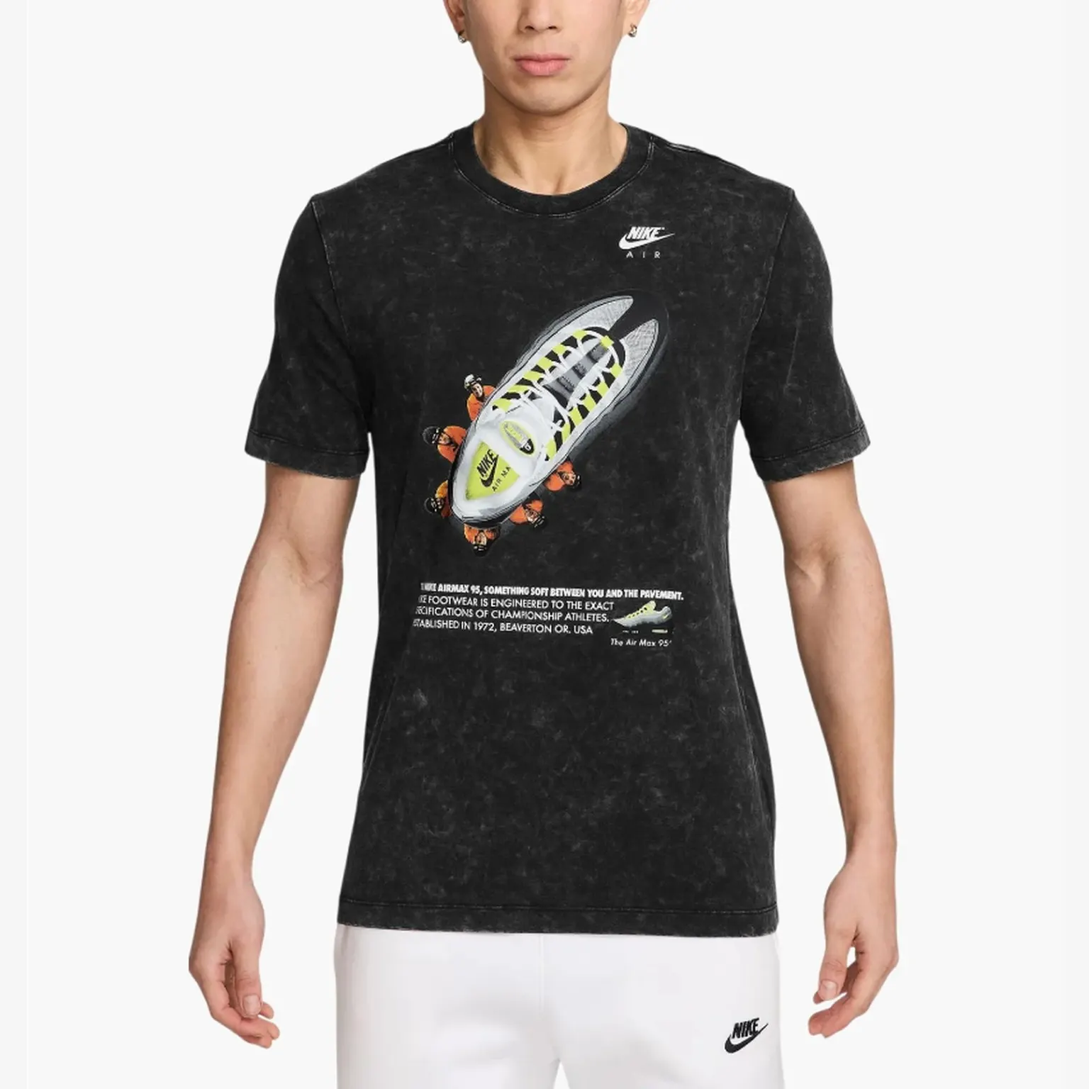 Футболка Чоловіча Nike Sportswear Air Max 95 T-Shirt Black HQ9277-010