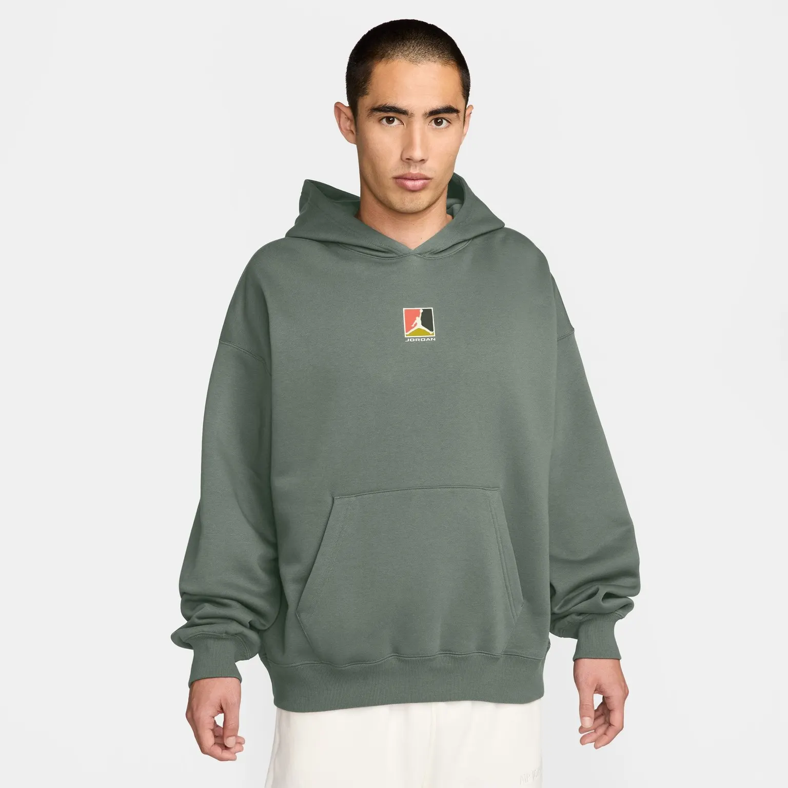 Худи Мужское Jordan Brooklyn Fleece Green HV0544-351