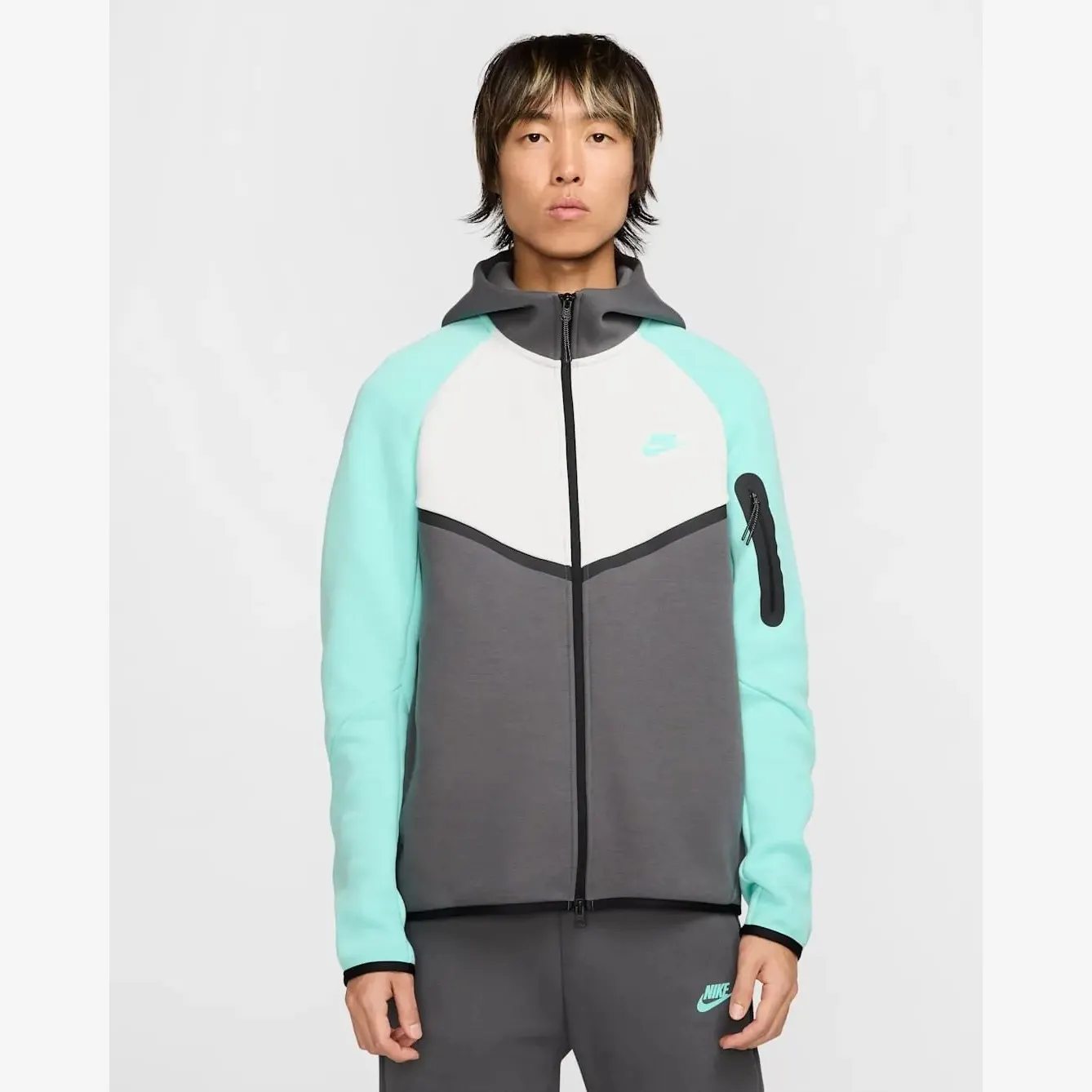 Кофта Чоловіча Nike Tech Full-Zip Windrunner HV6512-068