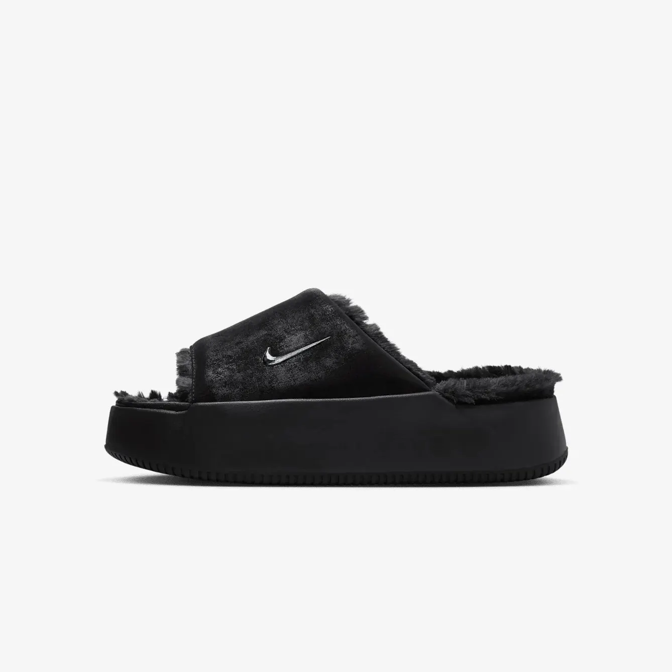 Капці Жіночі Nike Calm Elevation Fur HV8560-001