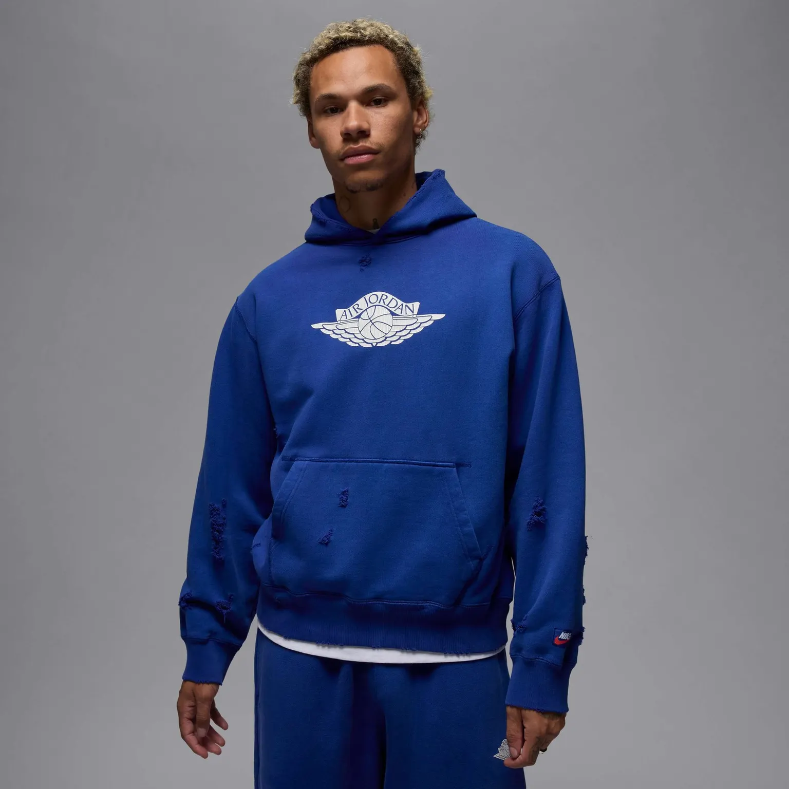 Худи Jordan Rare Air Fleece Pullover Hoodie Deep Royal IB3003-485