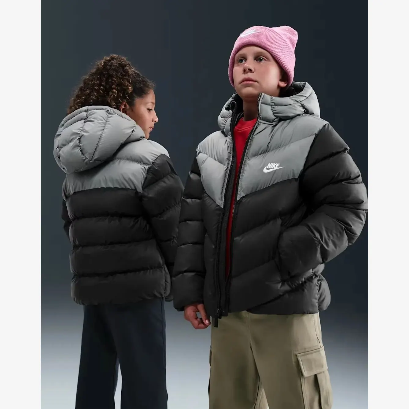 Куртка Дитяча Nike Sportswear All Day Play Therma-FIT Puffer Black IB6164-010