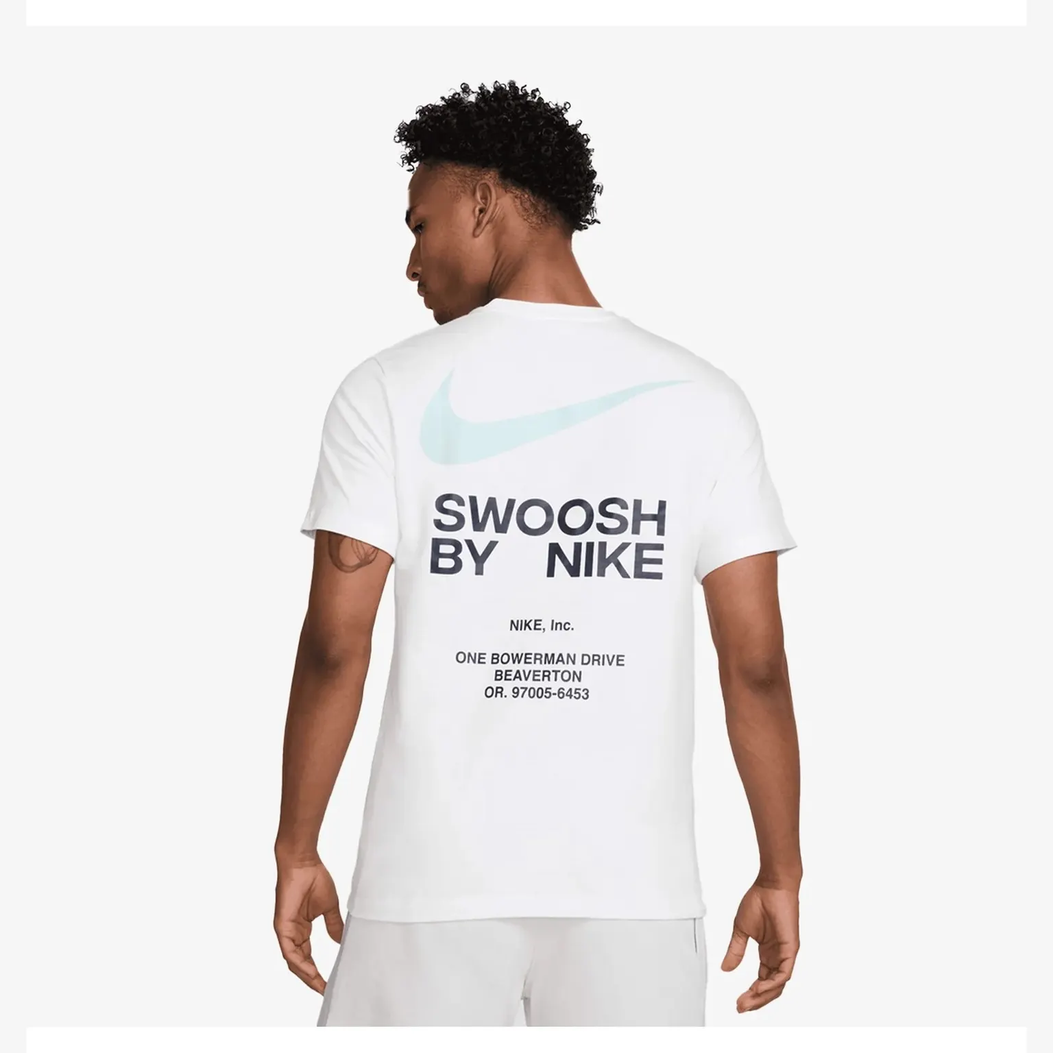 Футболка Nike Swoosh White Tee IB6482-101