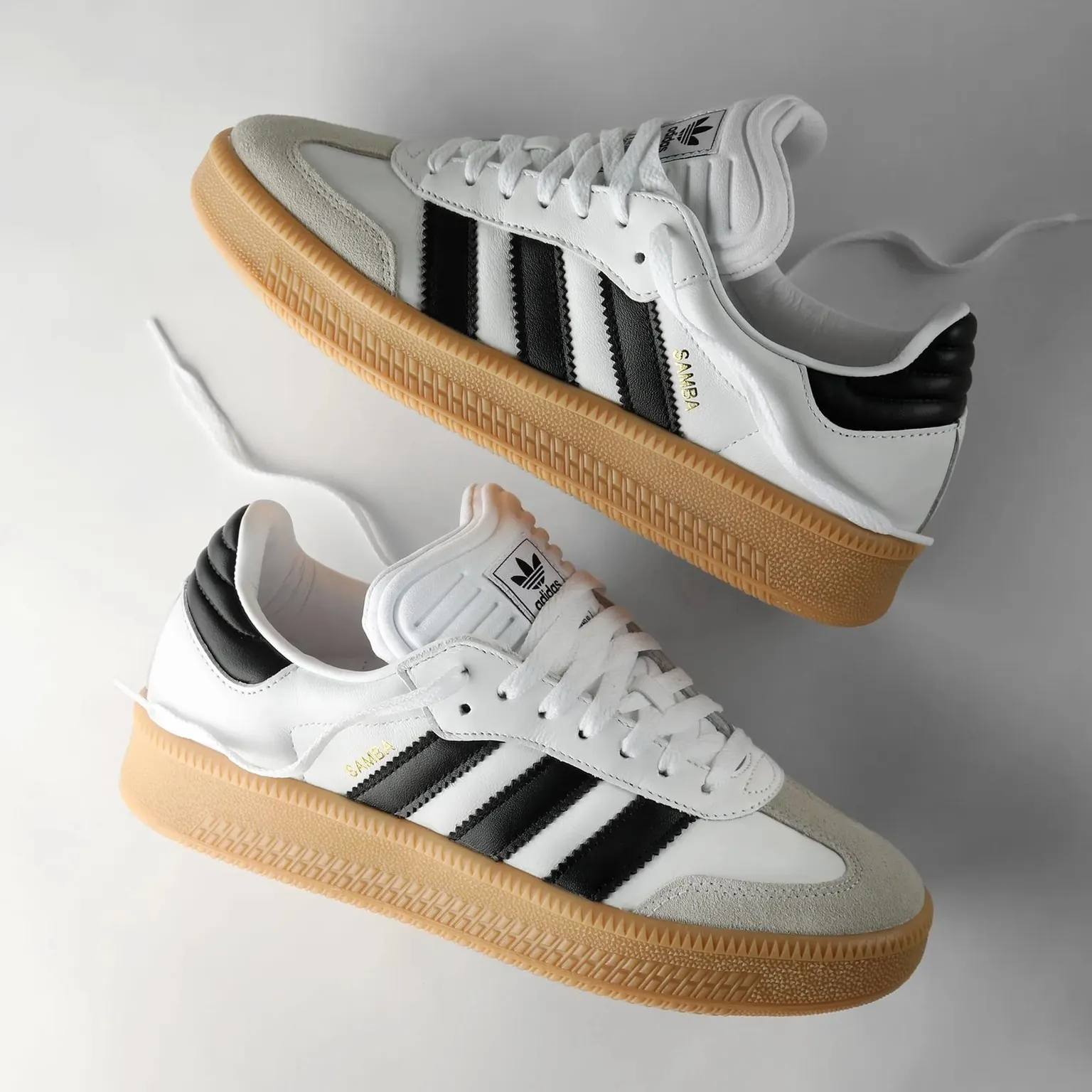 Кеди Чоловічі adidas Samba XLG Footwear White Core Black Gum IE1377