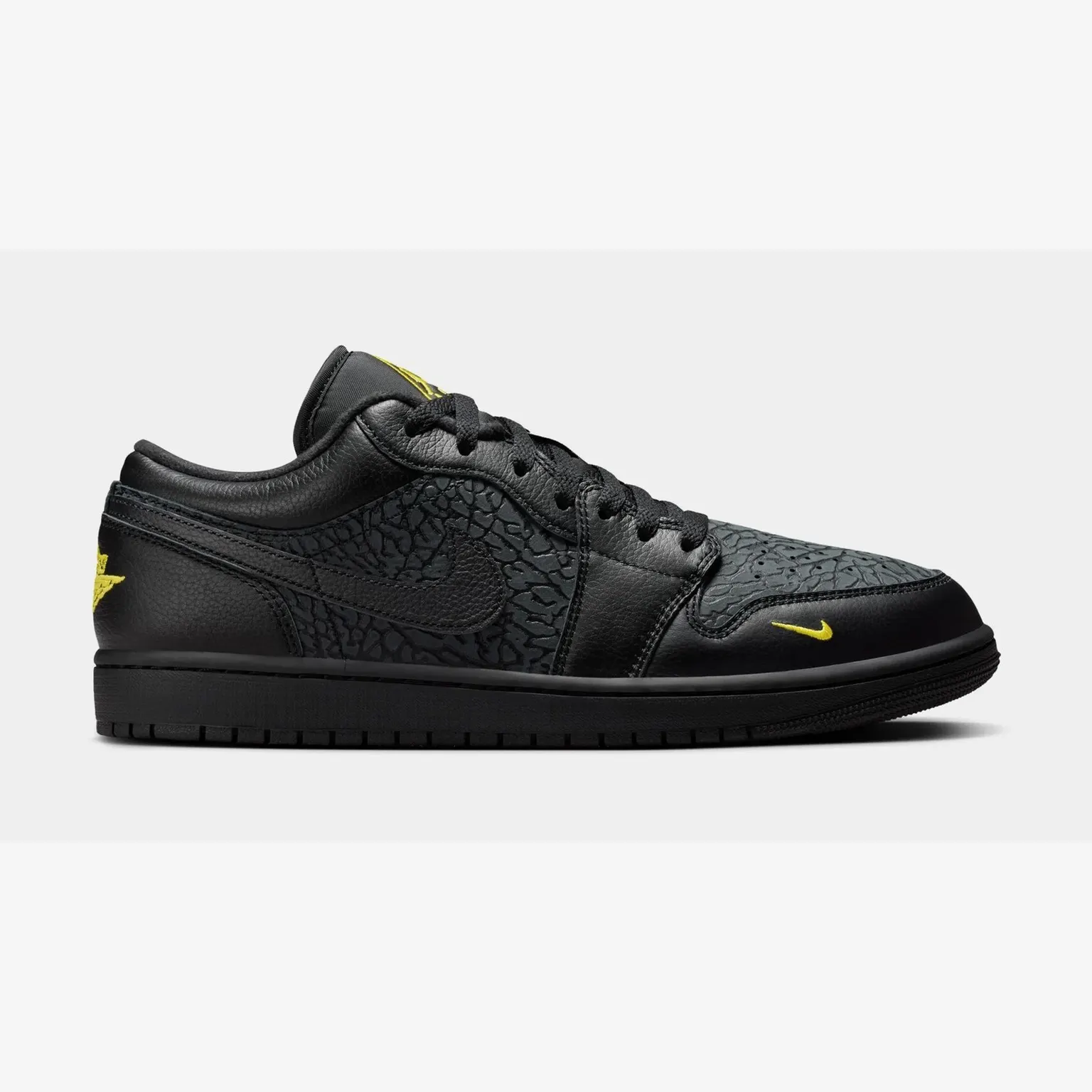 Кроссовки Мужские Jordan 1 Low Black IM6568-010