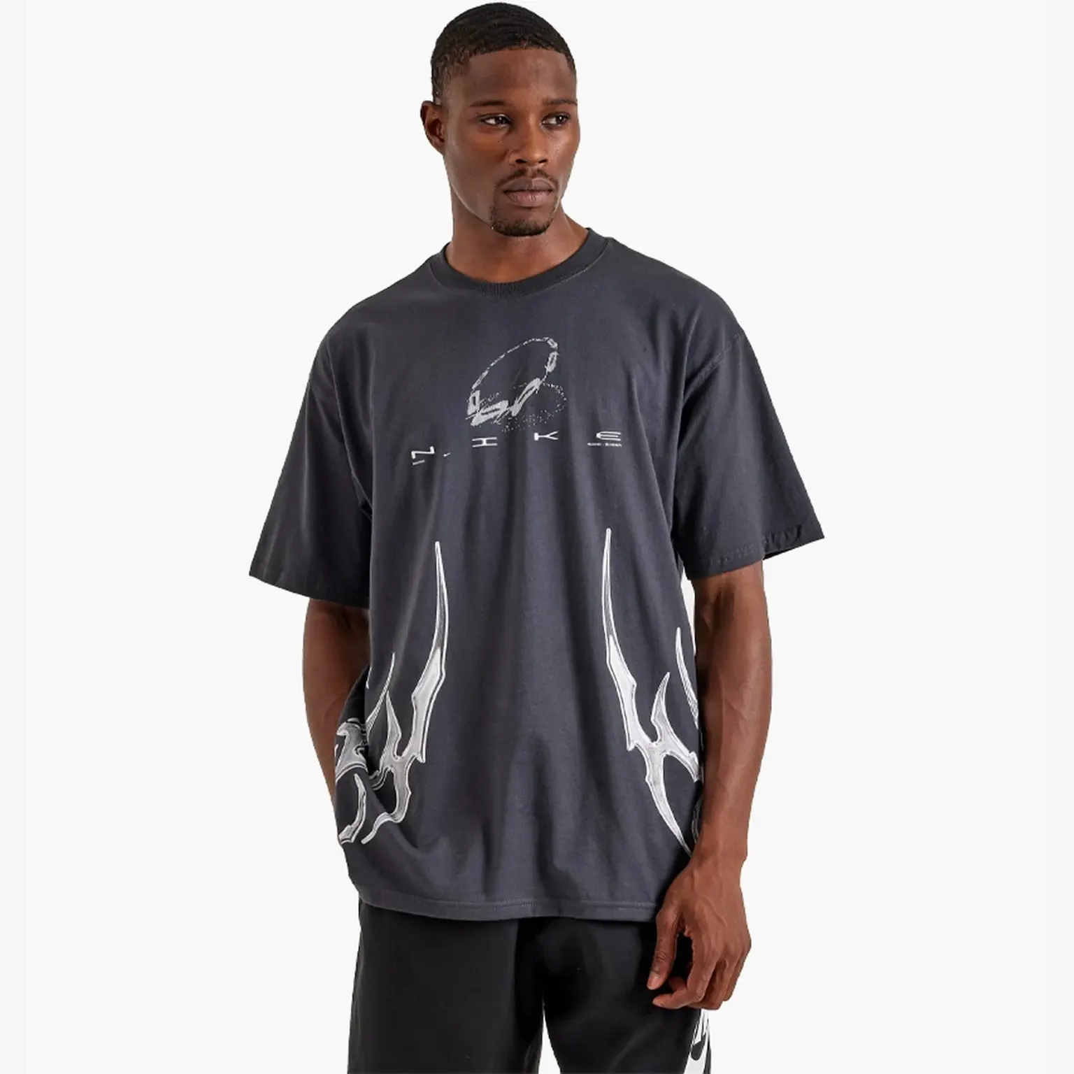 Футболка Чоловіча Nike Tee Grey Circle IQ8129-060