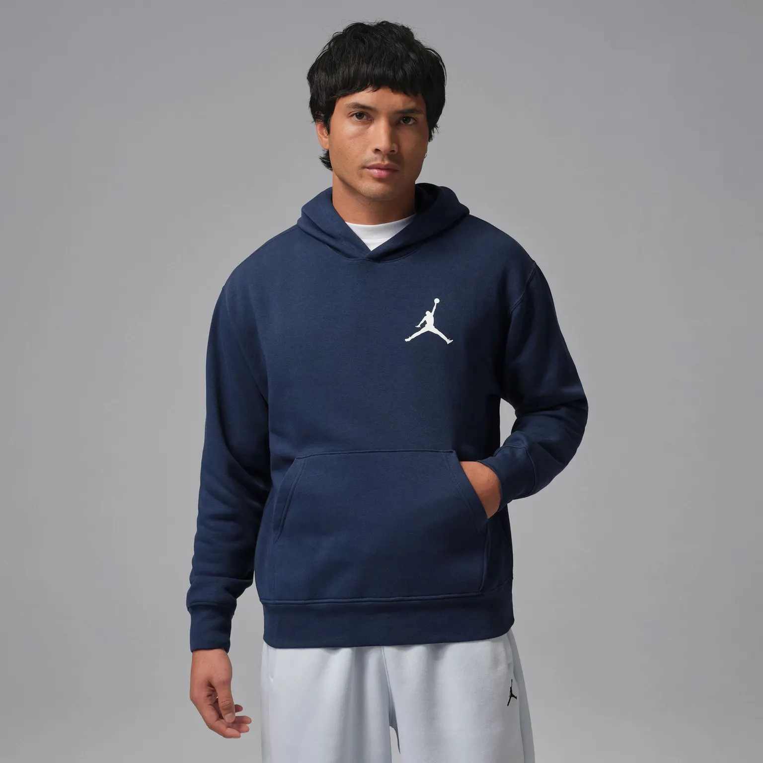 Худі Чоловіче Jordan Jumpman Fleece Midnight IR0333-410