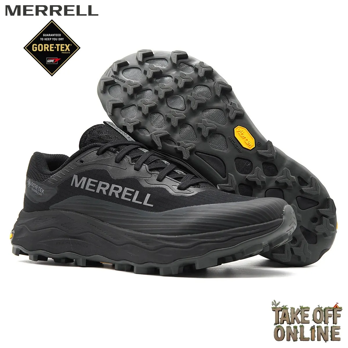 Черевики Чоловічі Merrell Agility Peak 6 GTX Black J00003272