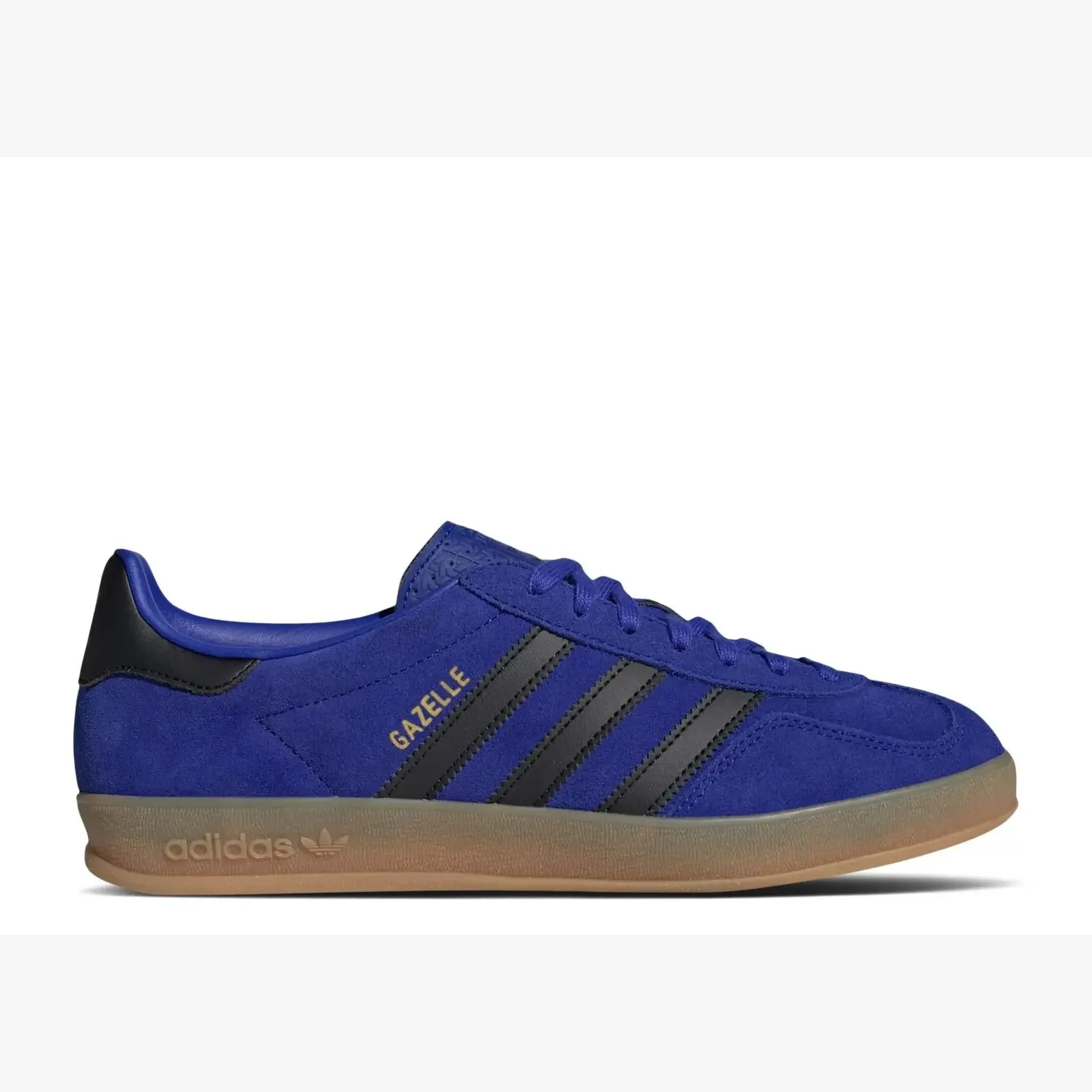 Кеди Чоловічі adidas Gazelle Indoor Lucid Blue/Core Black/Gold Metallic JR6302