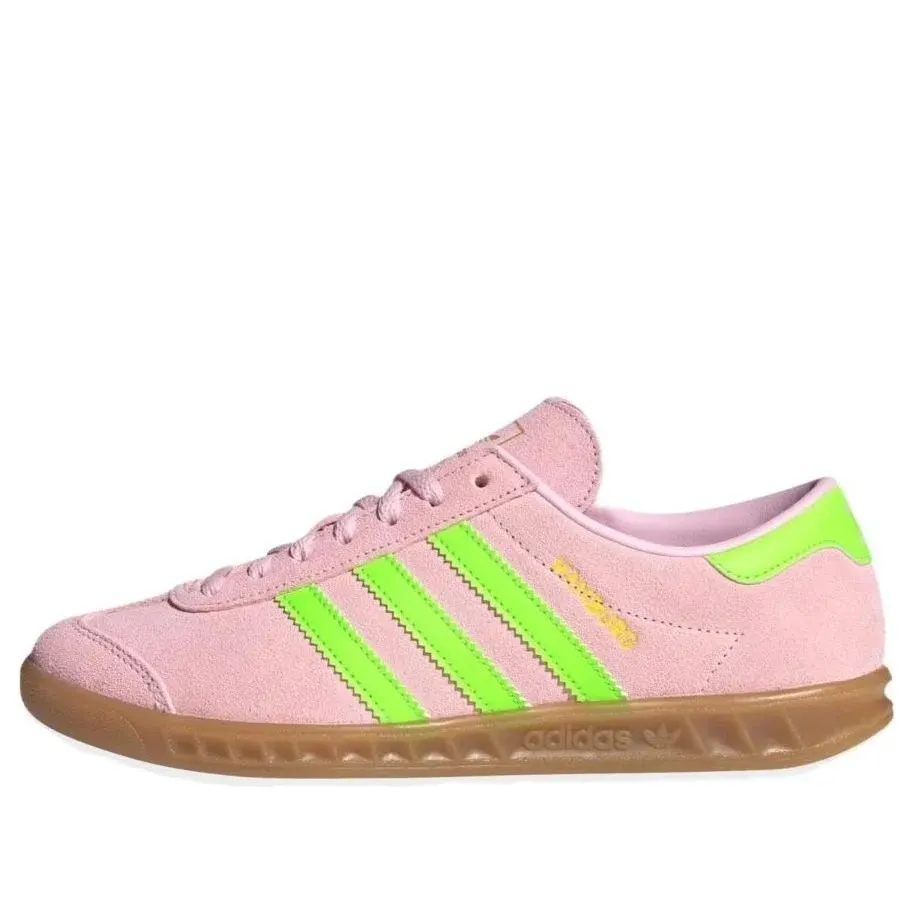 Кеди Чоловічі adidas Hamburg Clear Pink Solar Green JS0683